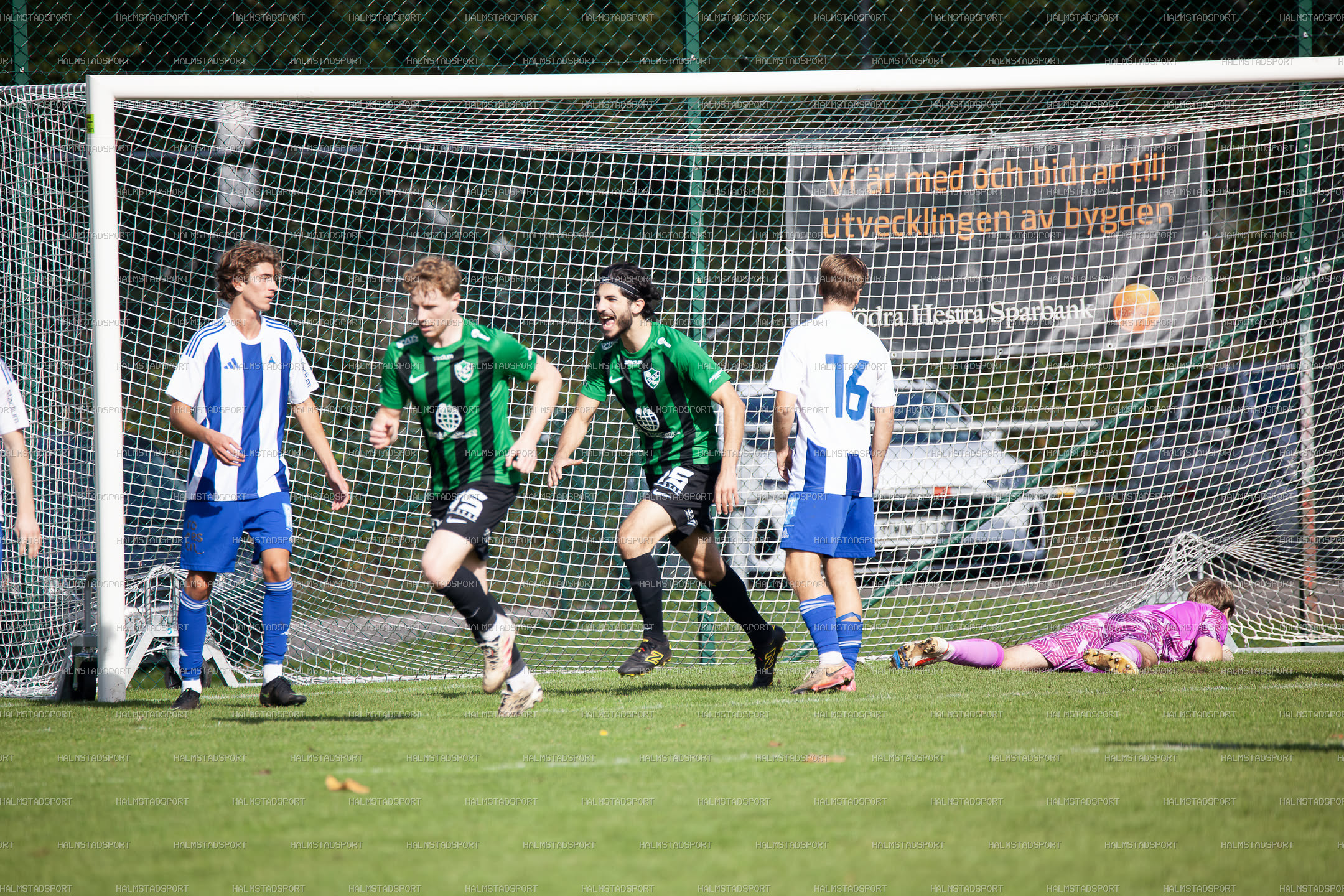 IF Centern - Högaborgs BK · Foto: Halmstadsport