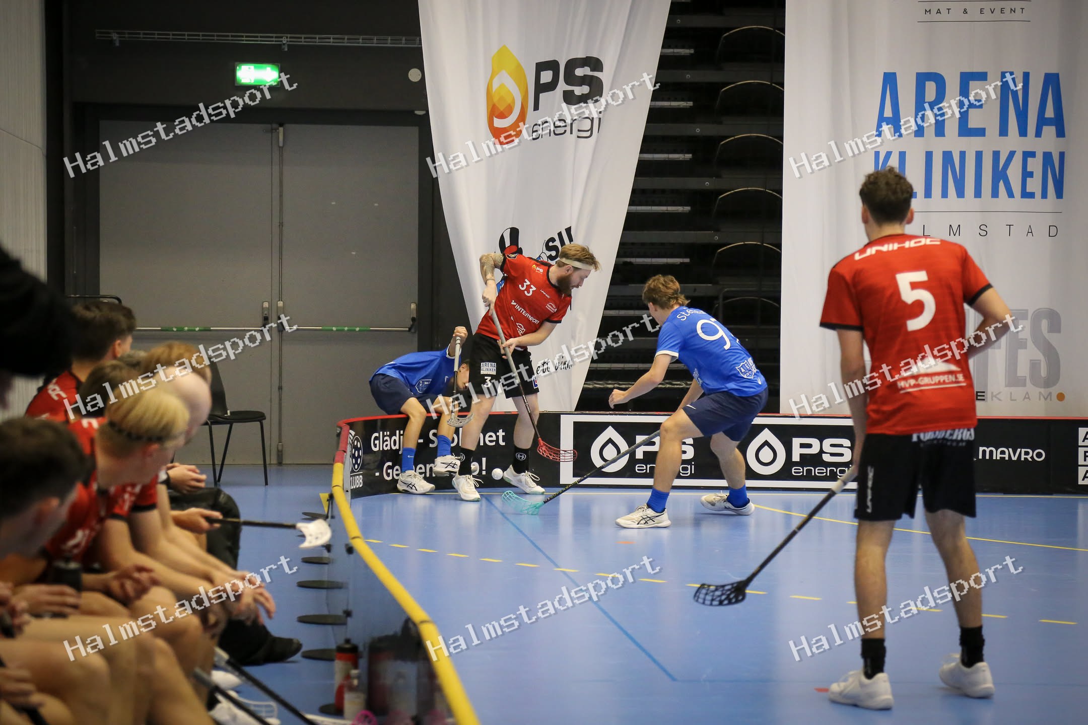 Halmstad Innebandy - Vinberg IBS · Foto: Halmstadsport