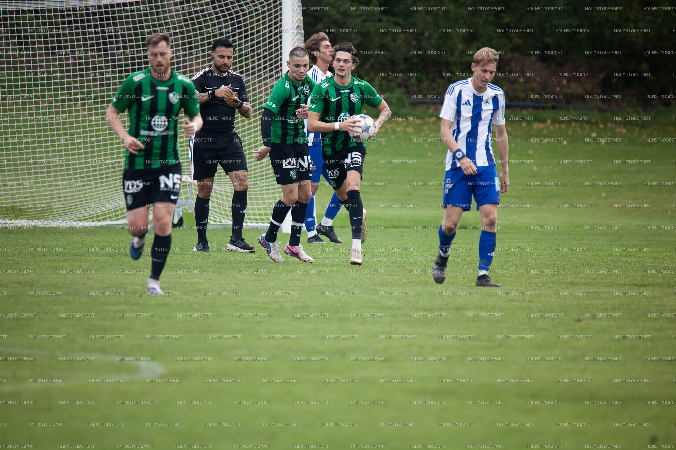 IF Centern - Högaborgs BK · Foto: Halmstadsport