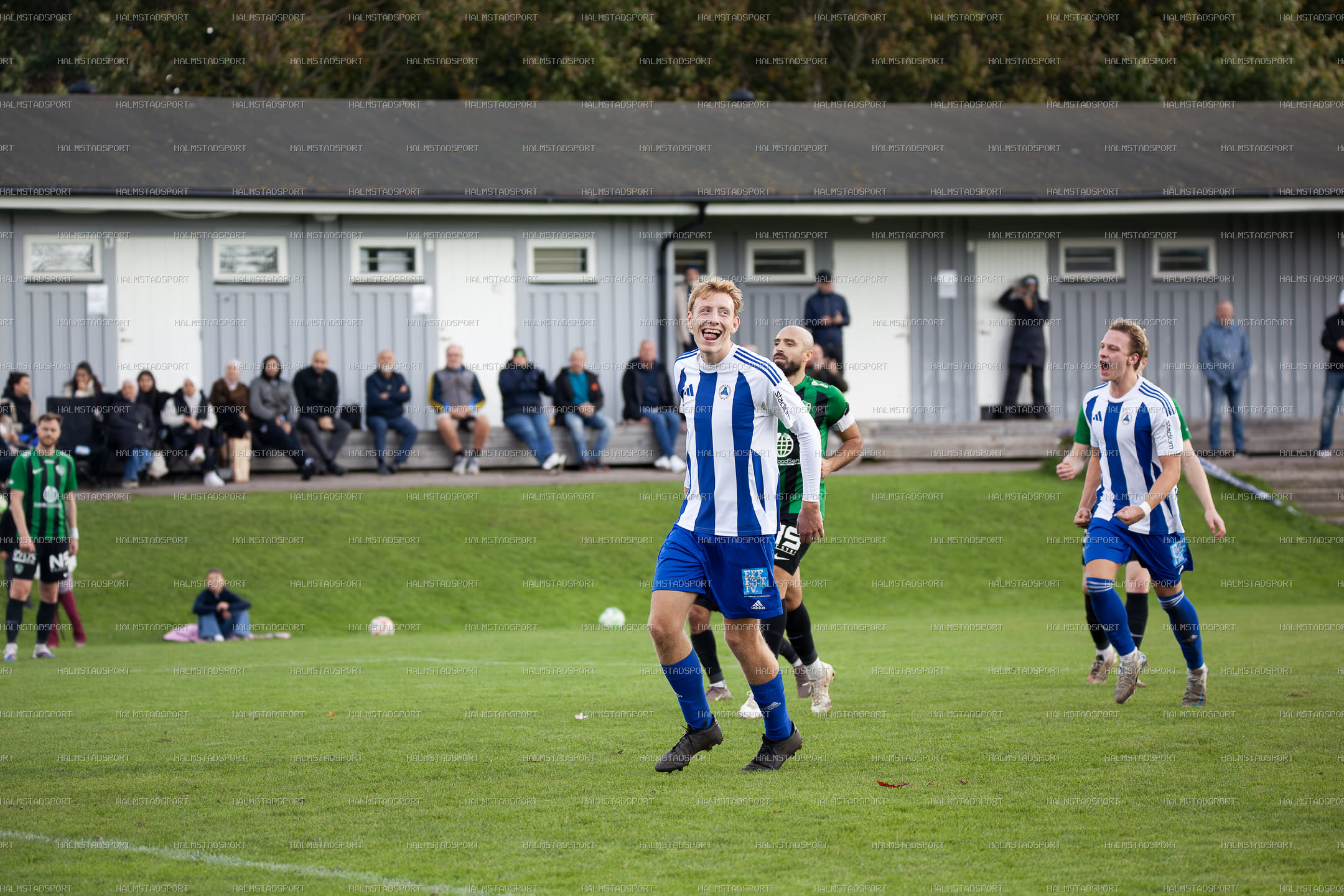 IF Centern - Högaborgs BK · Foto: Halmstadsport