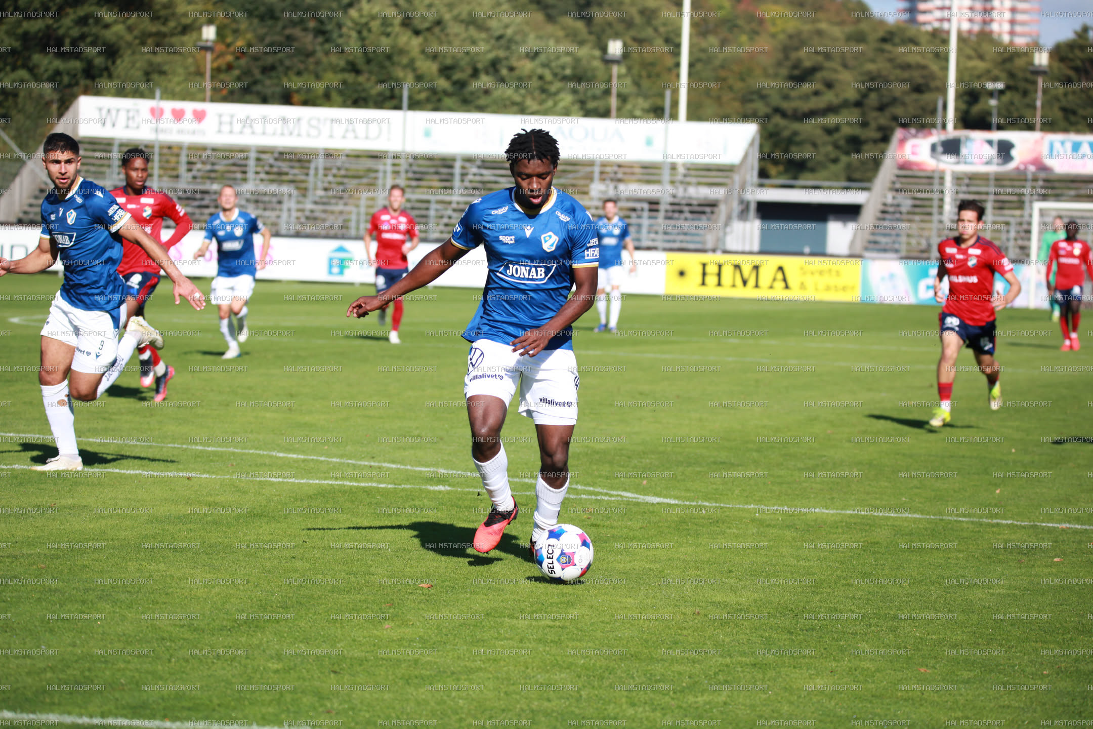 HBK - Östers IF · Foto: Halmstadsport