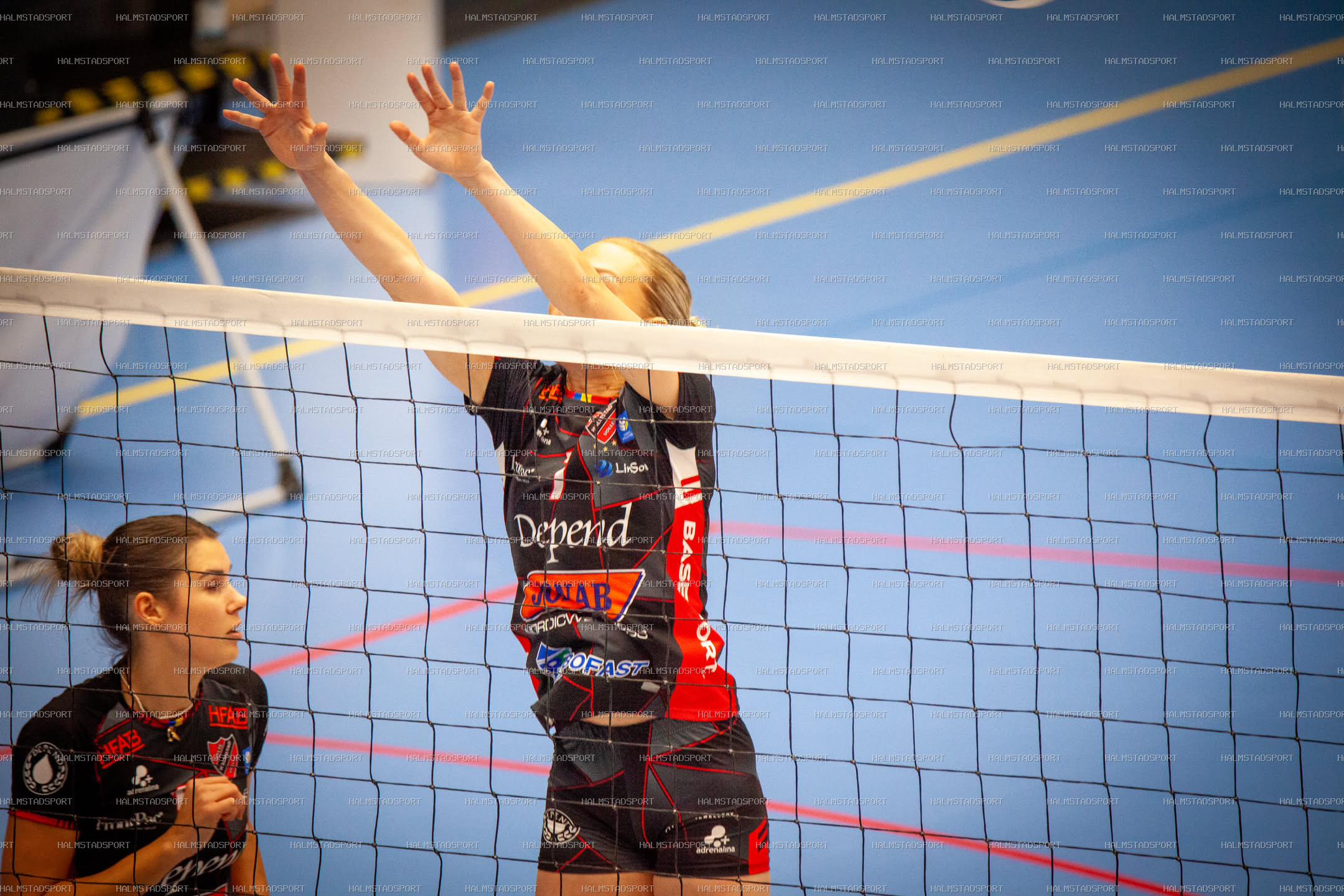 Hylte / Halmstad - Lunds VS Dam · Foto: Halmstadsport