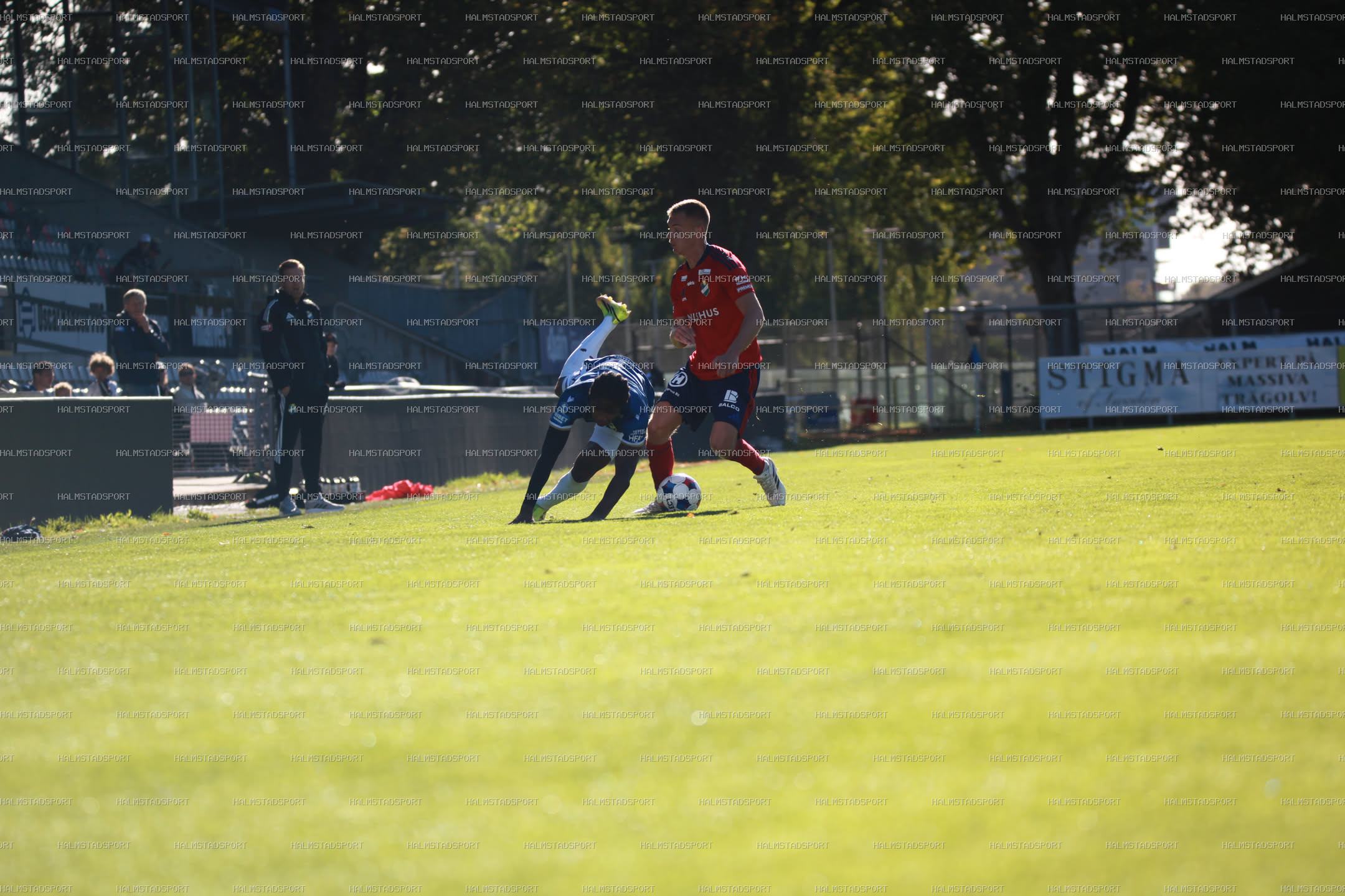 HBK - Östers IF · Foto: Halmstadsport