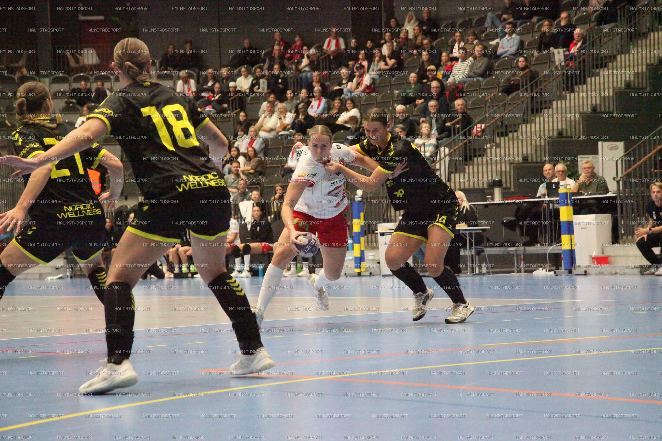 HK Drott - Kärra HF · Foto: Halmstadsport