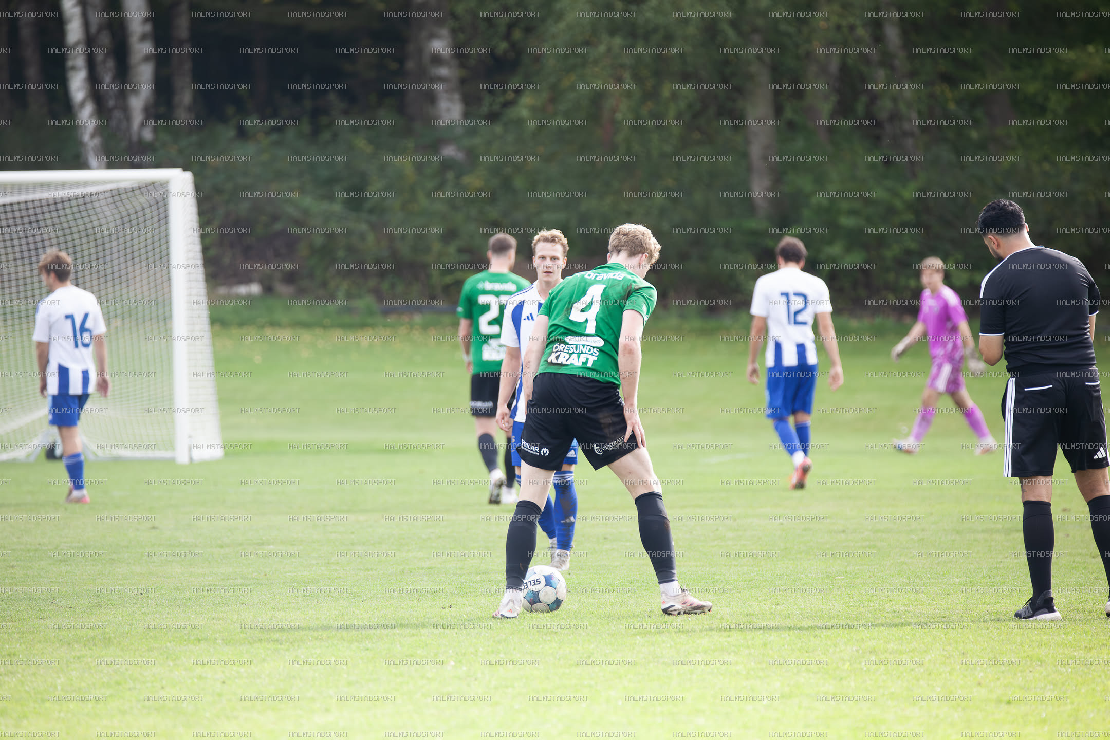 IF Centern - Högaborgs BK · Foto: Halmstadsport