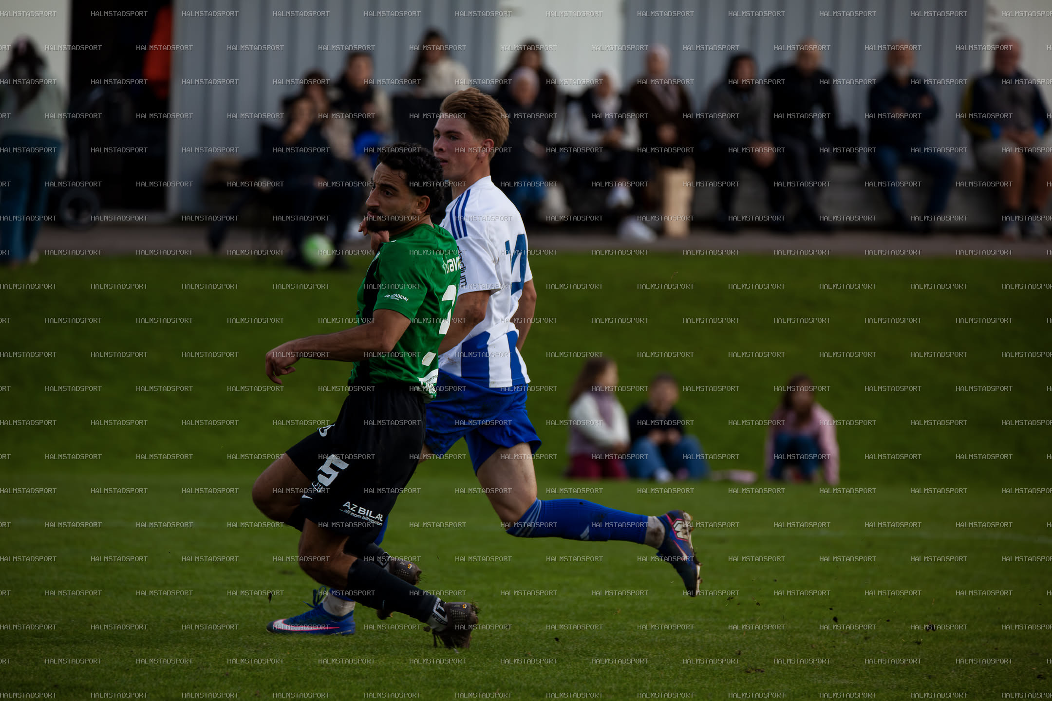 IF Centern - Högaborgs BK · Foto: Halmstadsport