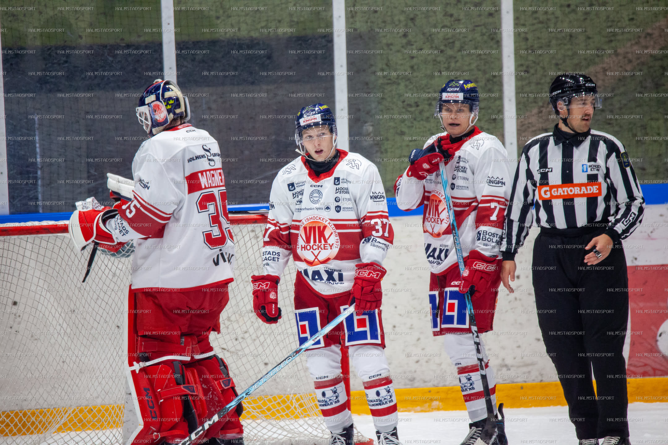 Halmstad Hammers - Västerviks IK · Foto: Halmstadsport