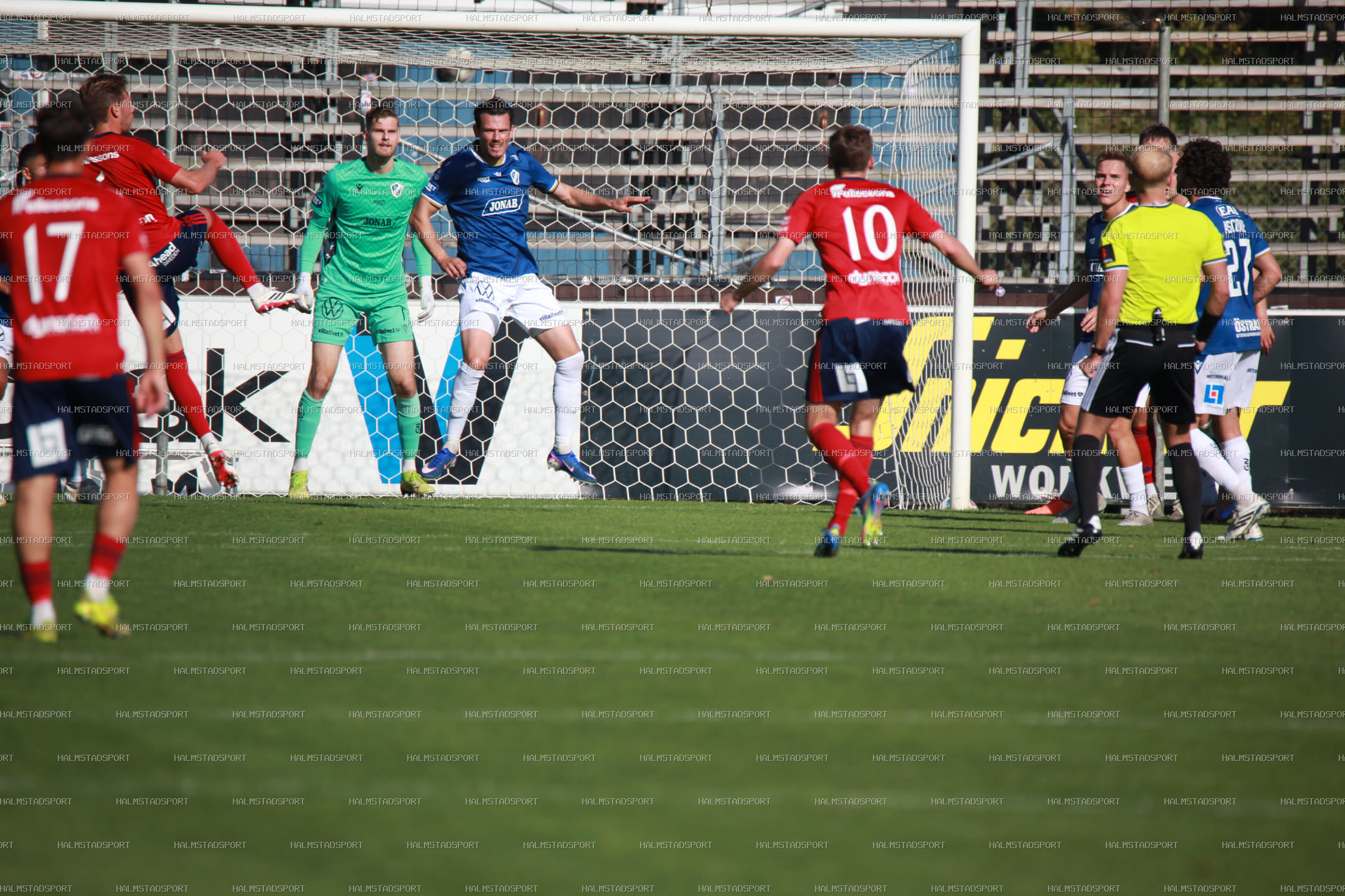 HBK - Östers IF · Foto: Halmstadsport