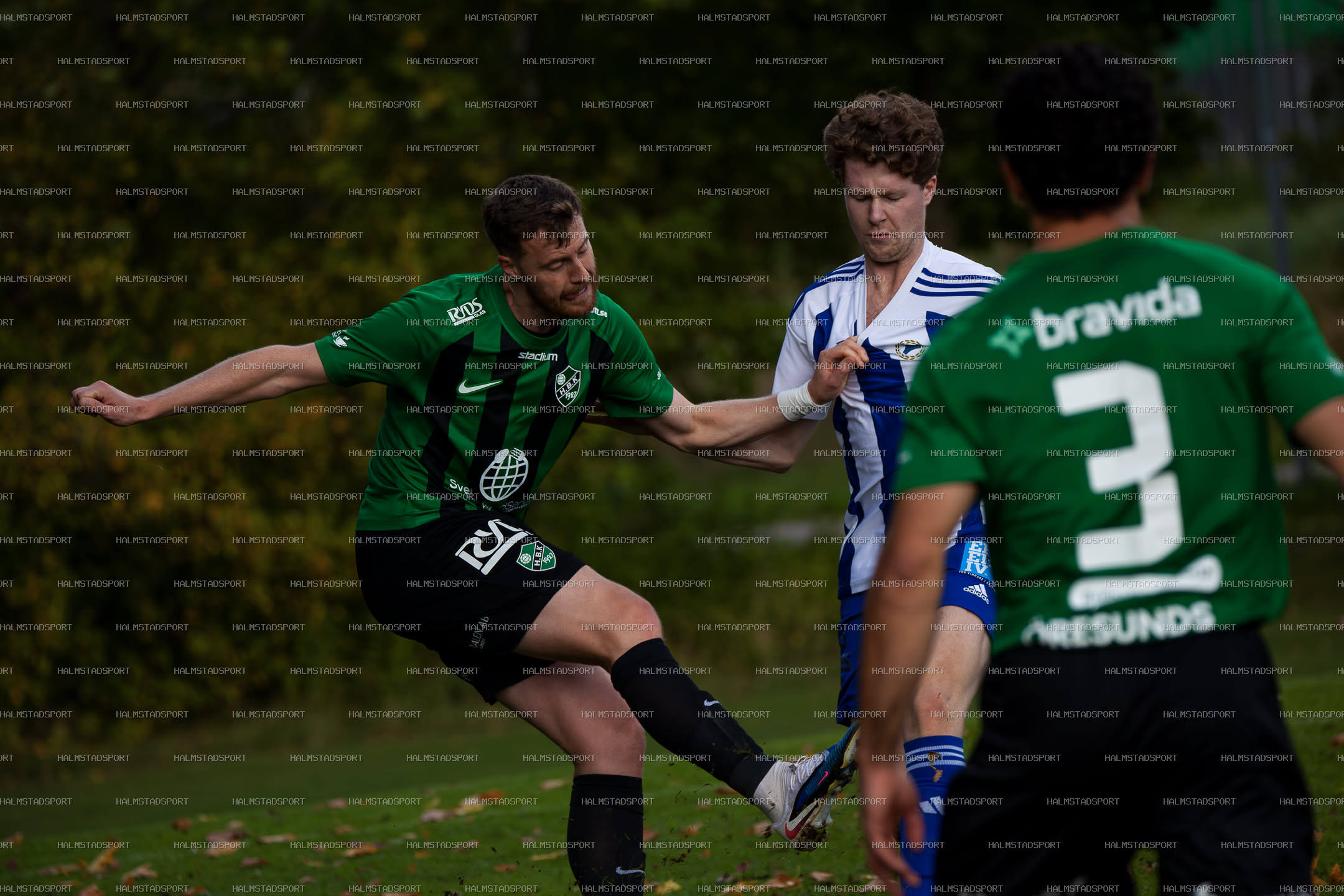 IF Centern - Högaborgs BK · Foto: Halmstadsport