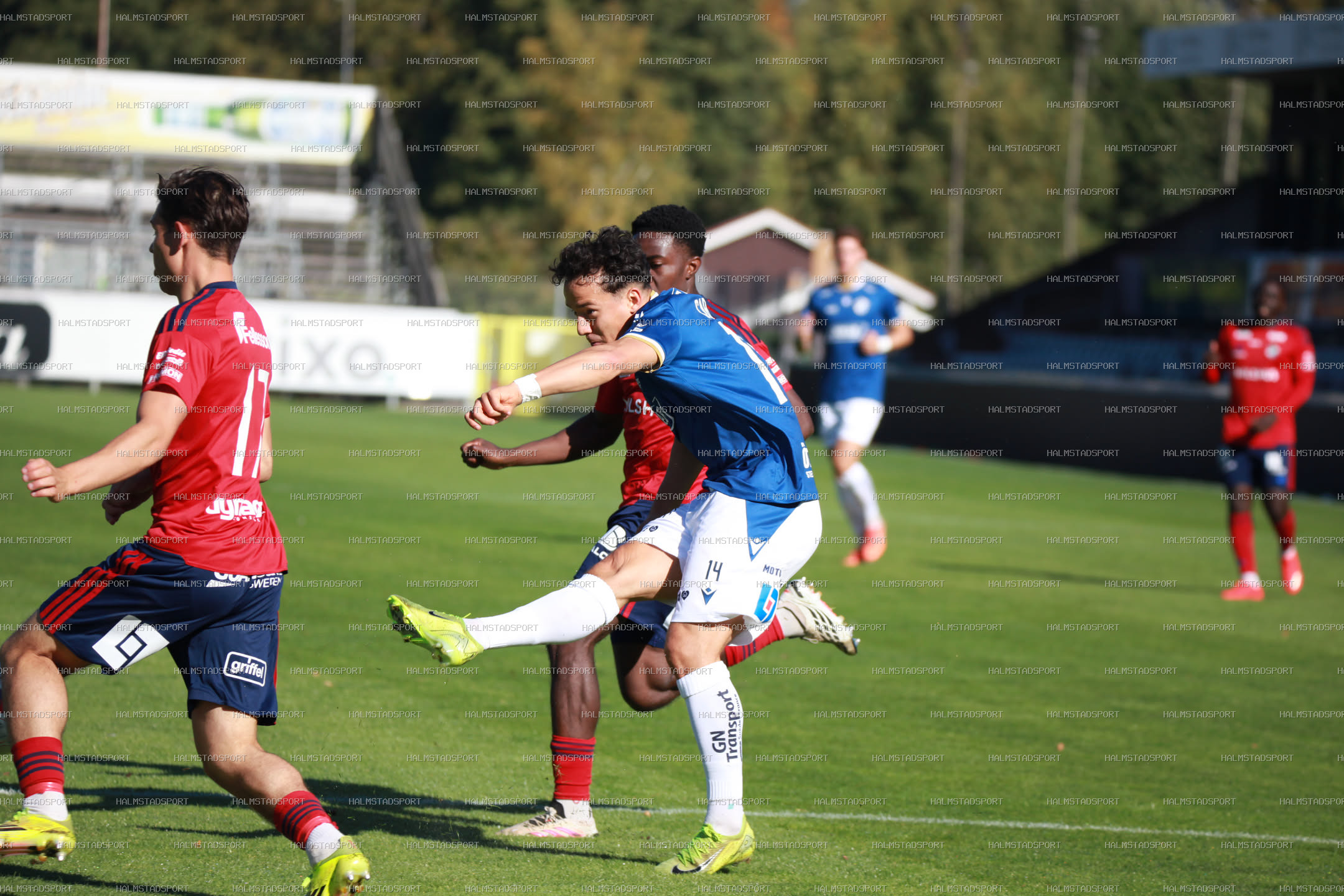 HBK - Östers IF · Foto: Halmstadsport