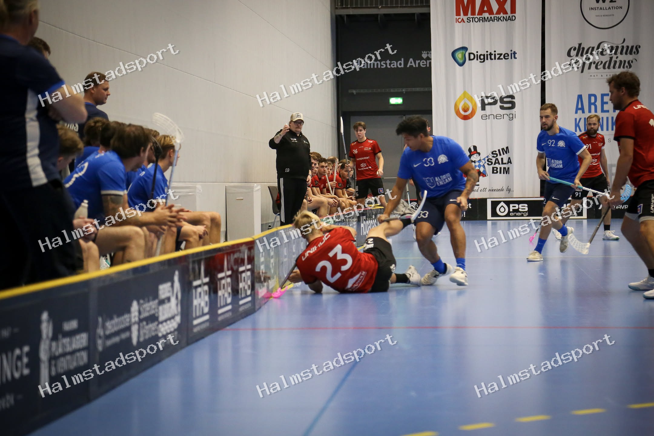 Halmstad Innebandy - Vinberg IBS · Foto: Halmstadsport