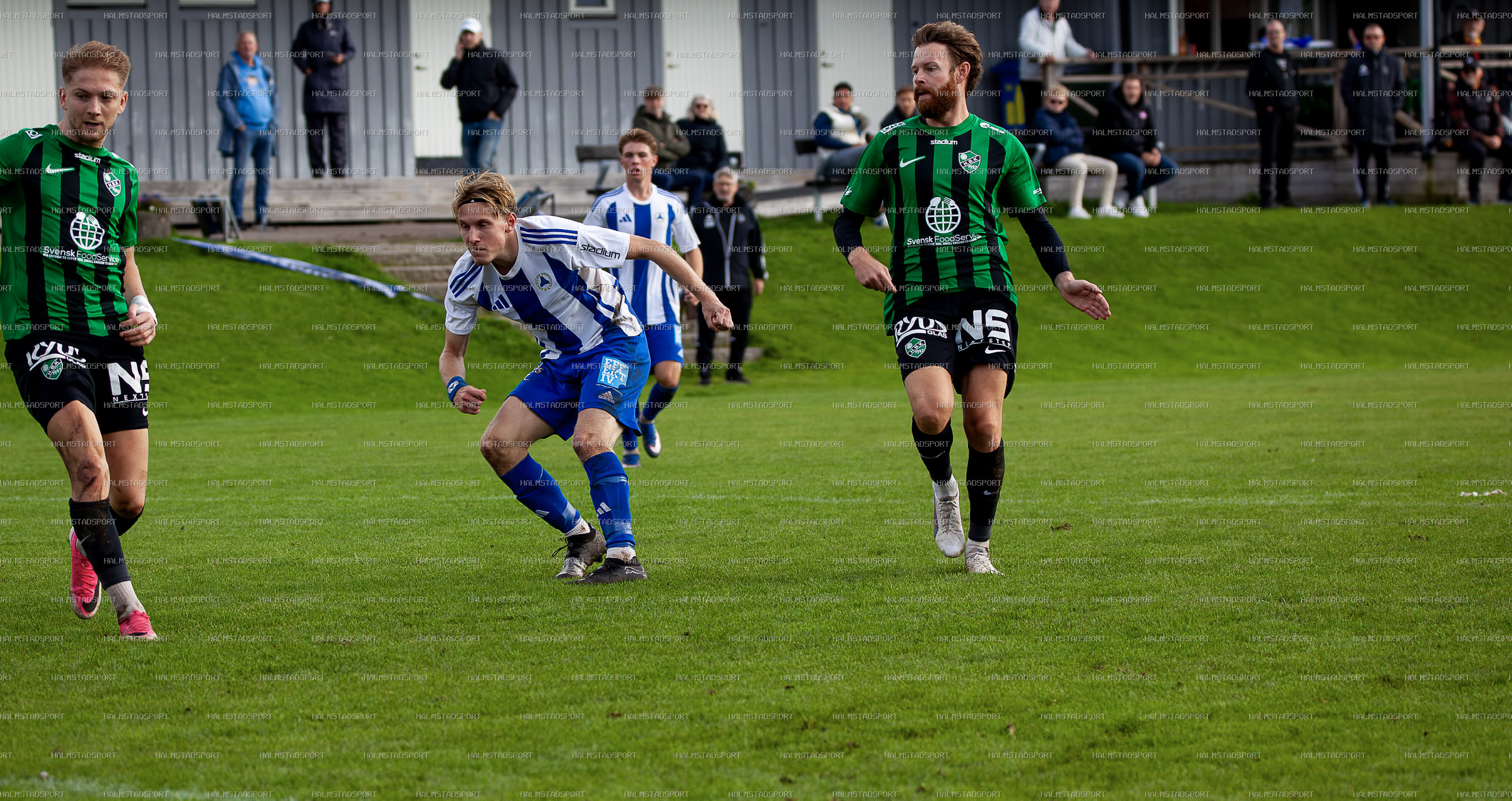 IF Centern - Högaborgs BK · Foto: Halmstadsport