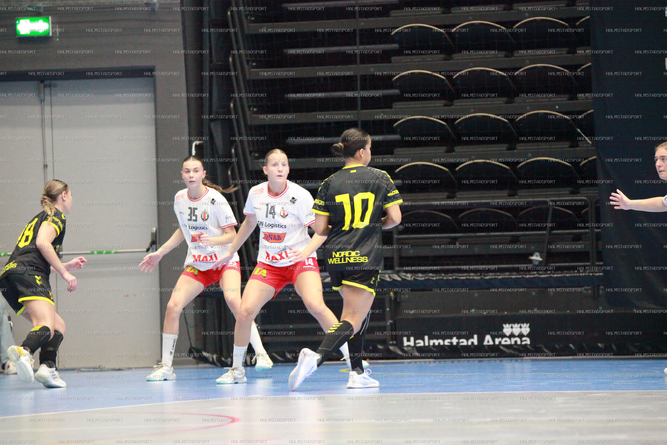 HK Drott - Kärra HF · Foto: Halmstadsport