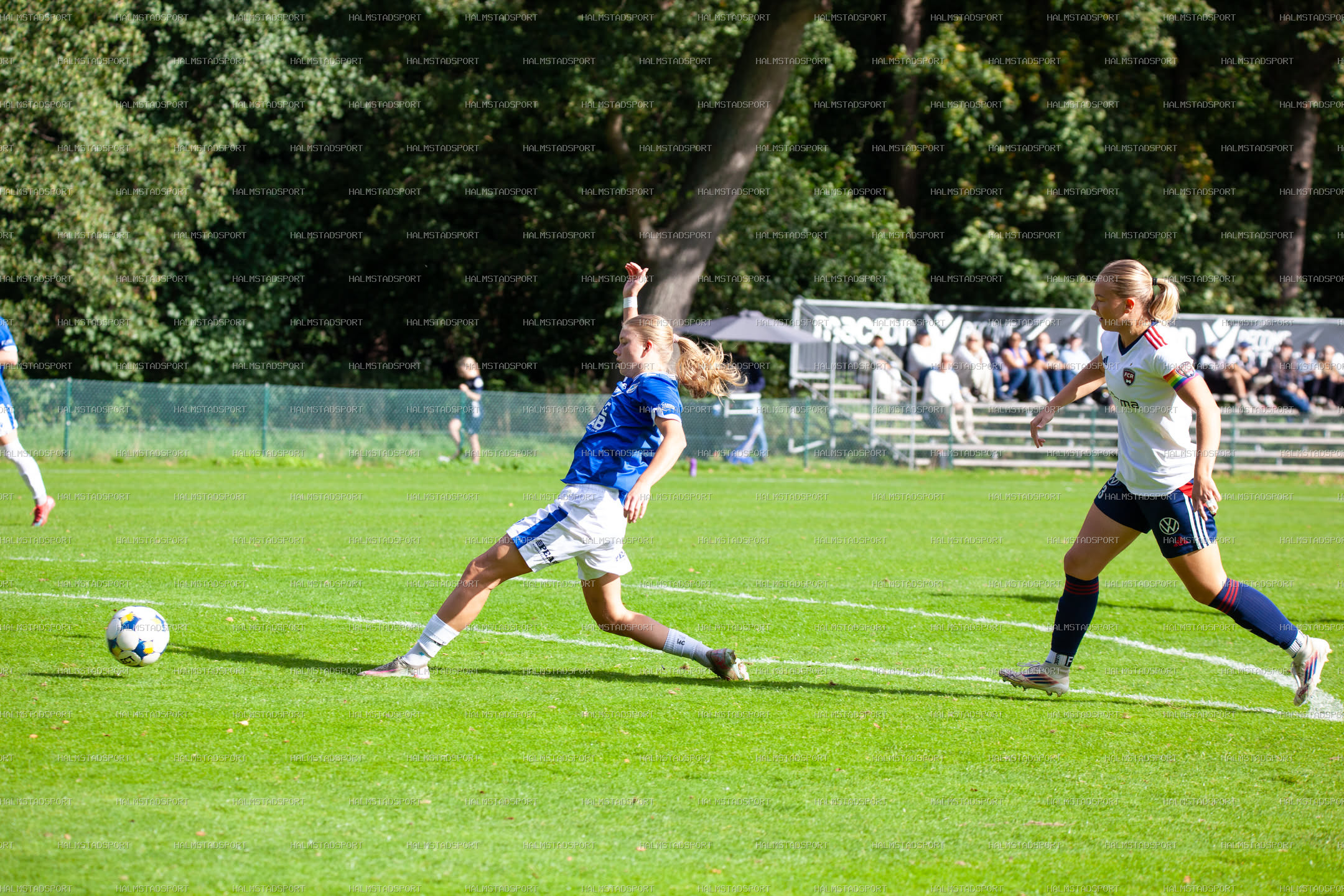 HBK - FC Rosengård · Foto: Halmstadsport