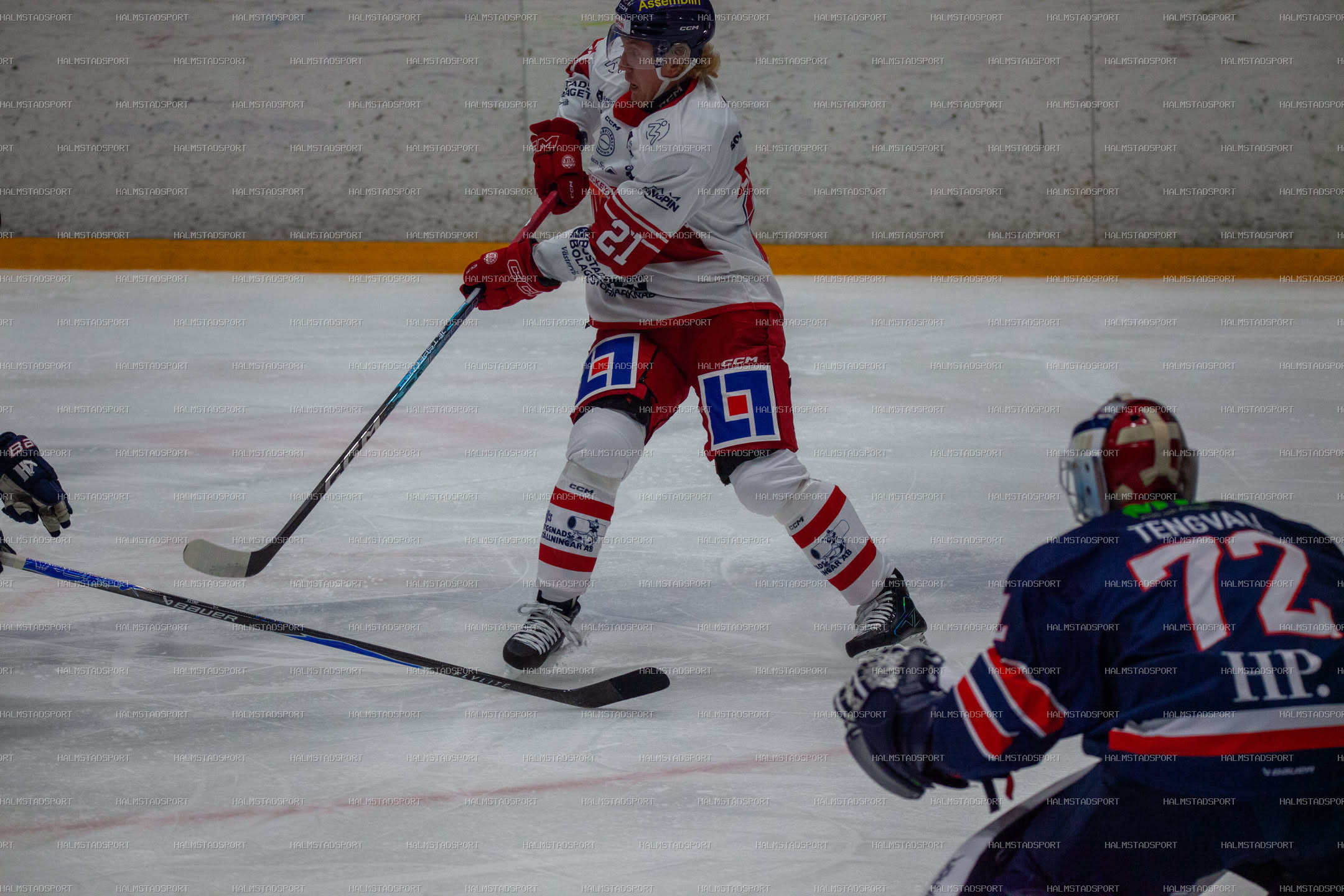 Halmstad Hammers - Västerviks IK · Foto: Halmstadsport