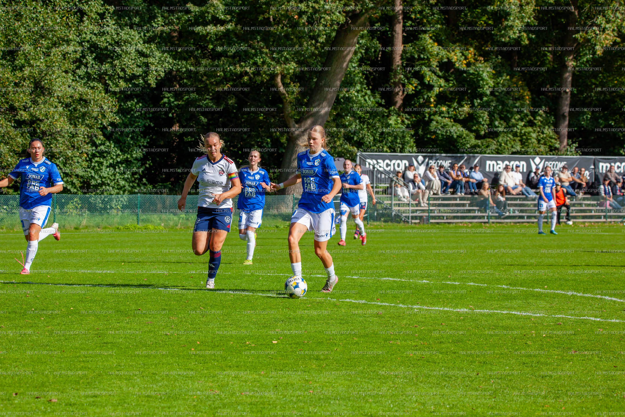 HBK - FC Rosengård · Foto: Halmstadsport