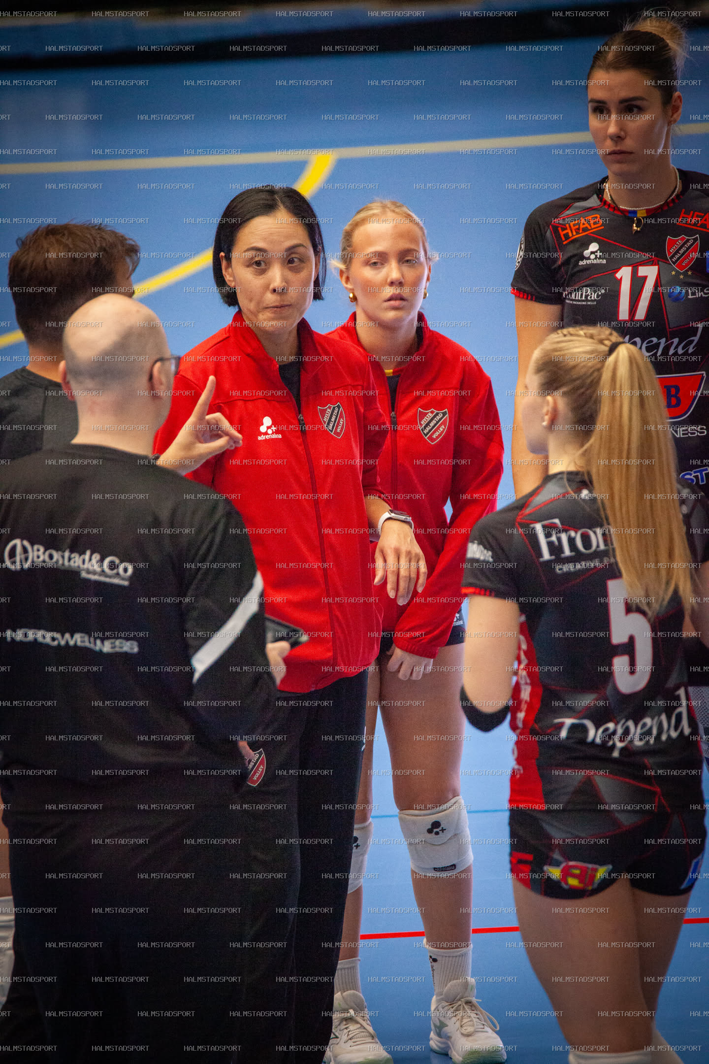 Hylte / Halmstad - Lunds VS Dam · Foto: Halmstadsport