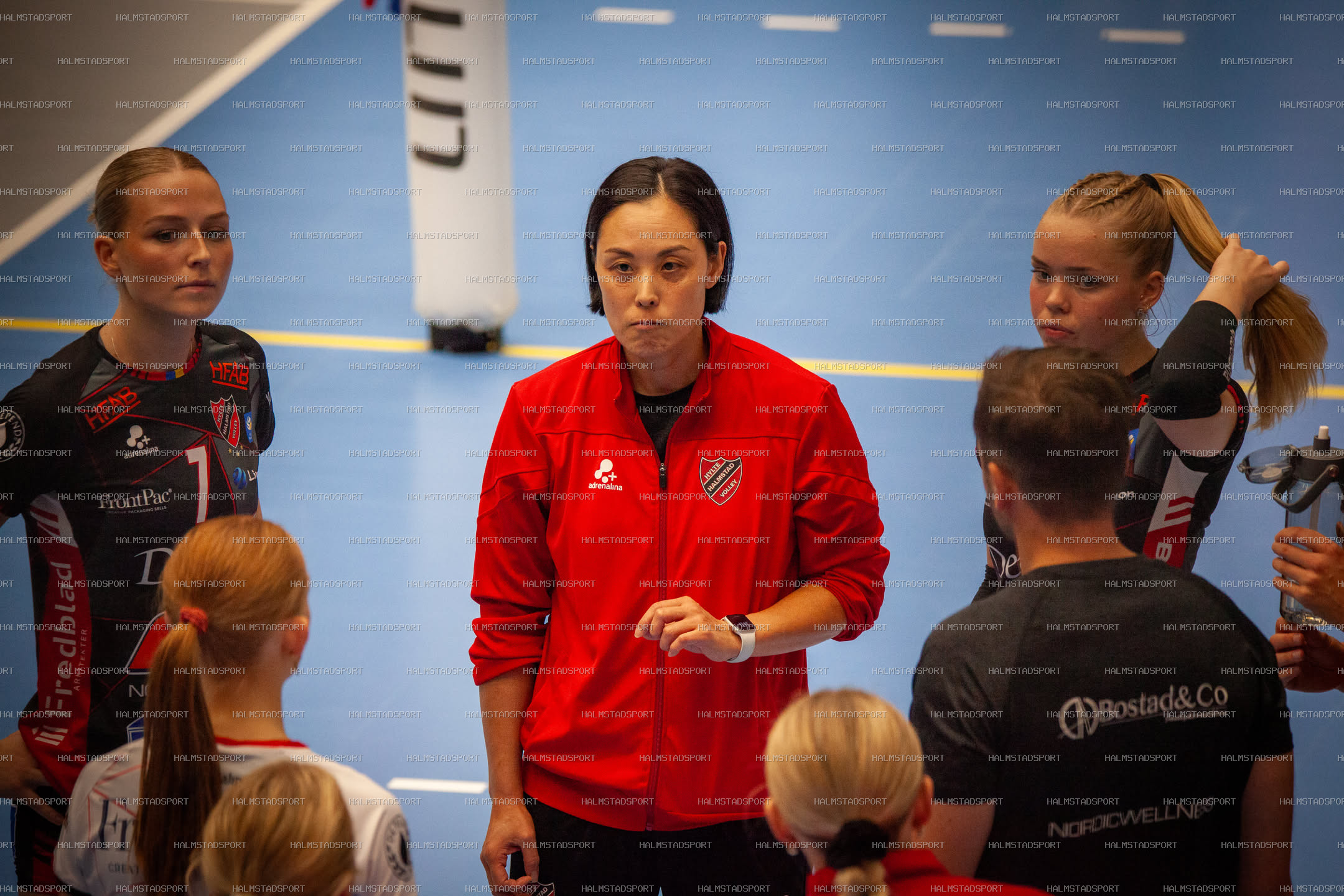 Hylte / Halmstad - Lunds VS Dam · Foto: Halmstadsport