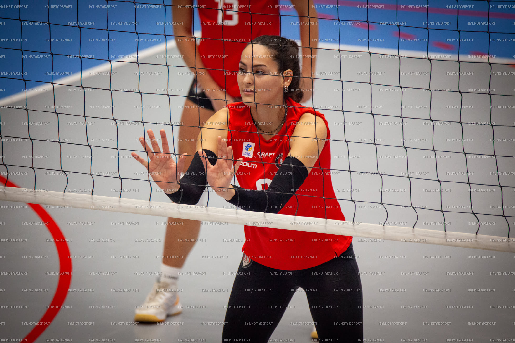 Hylte / Halmstad - Lunds VS Dam · Foto: Halmstadsport