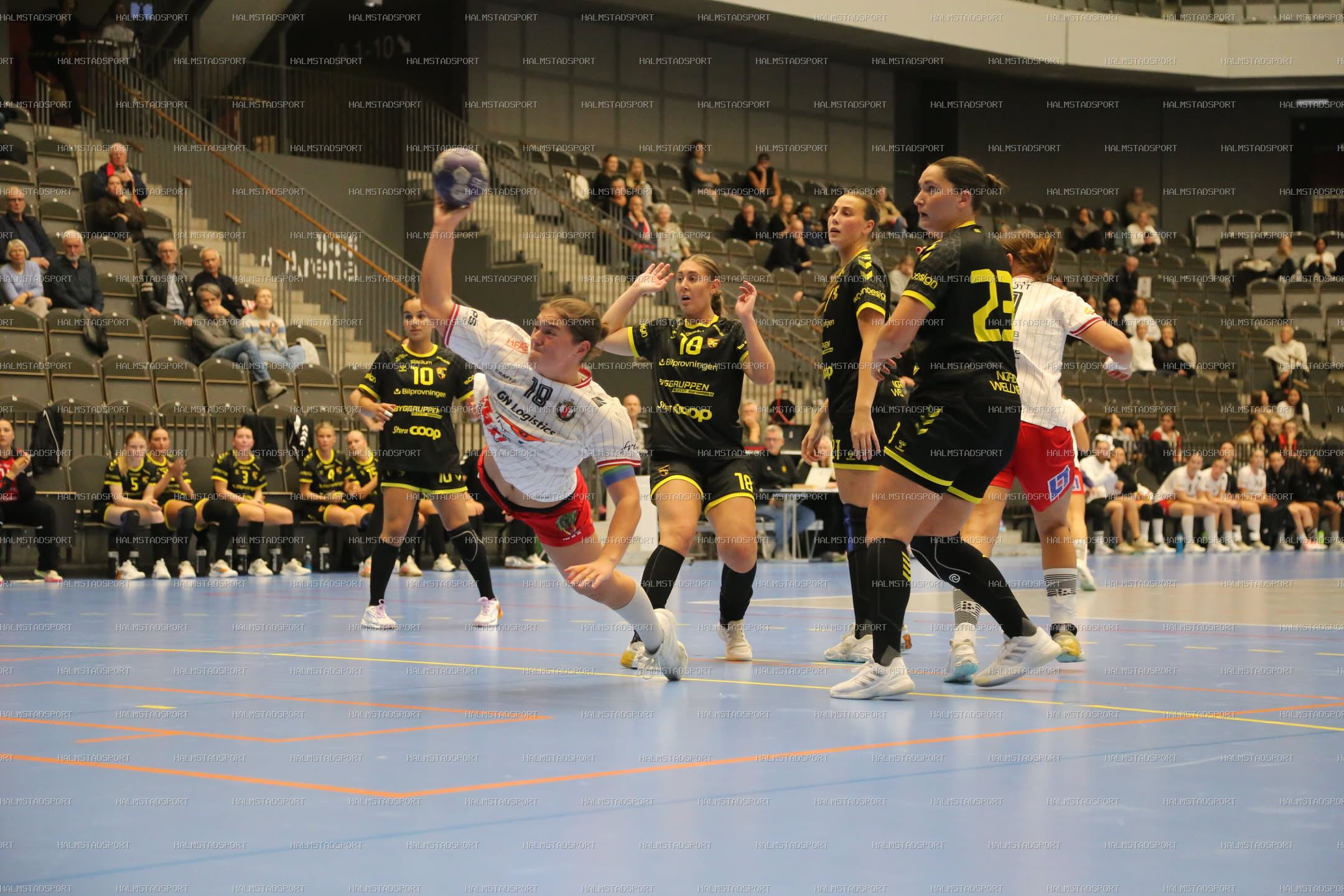 HK Drott - Kärra HF · Foto: Halmstadsport