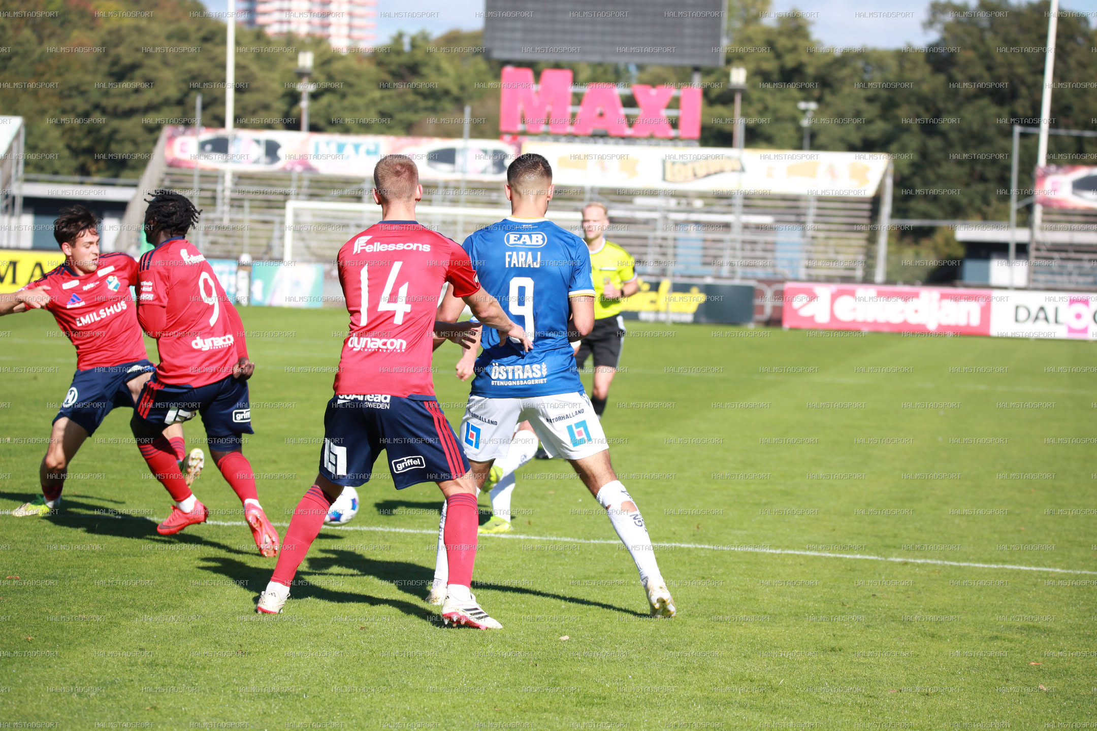 HBK - Östers IF · Foto: Halmstadsport