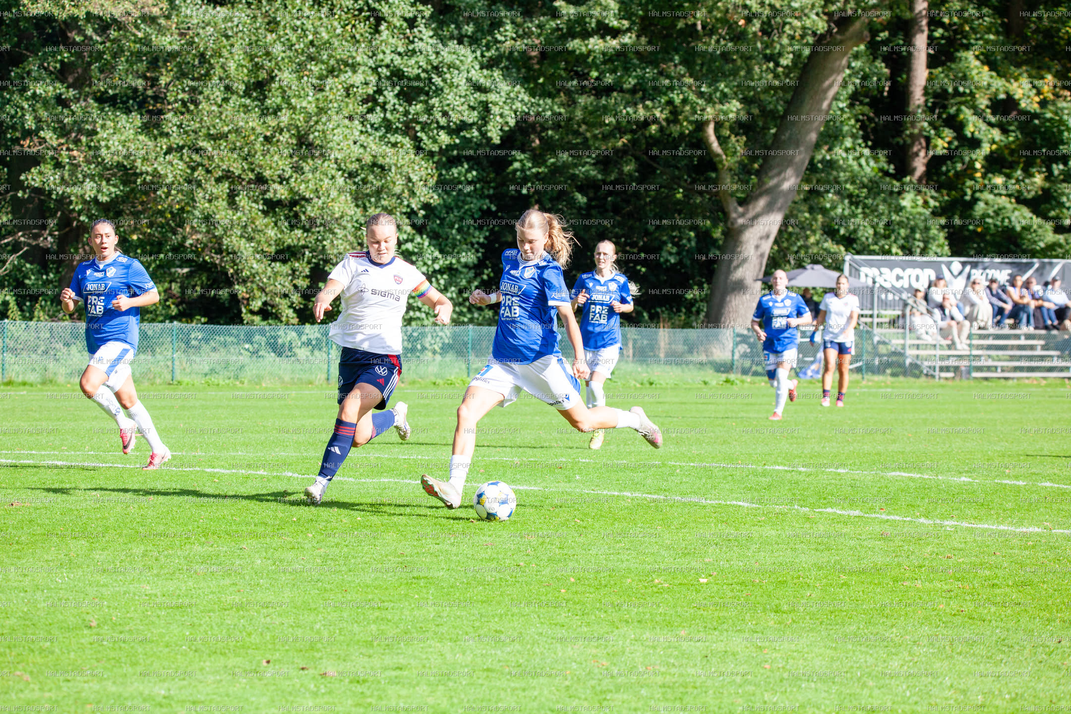 HBK - FC Rosengård · Foto: Halmstadsport