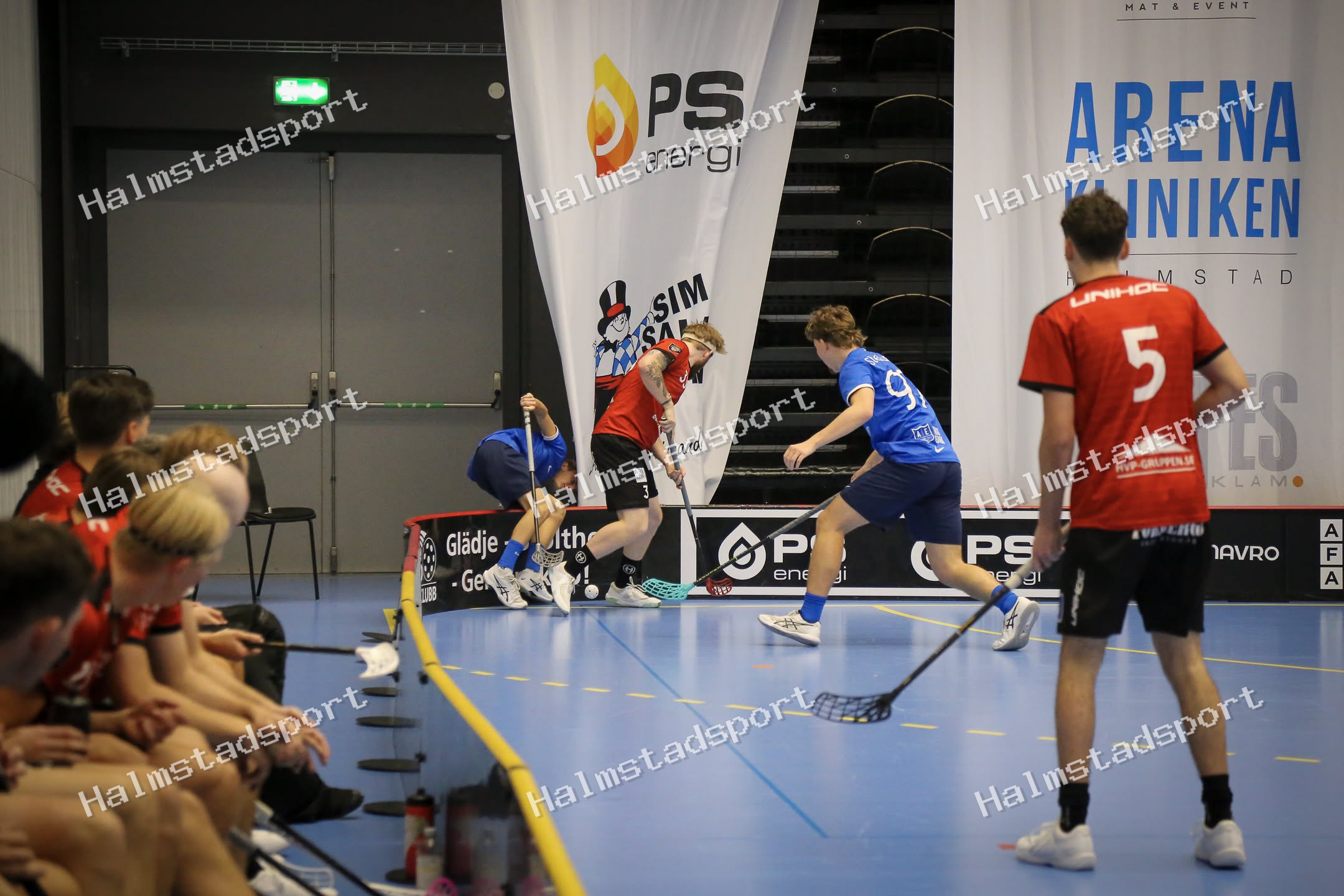 Halmstad Innebandy - Vinberg IBS · Foto: Halmstadsport