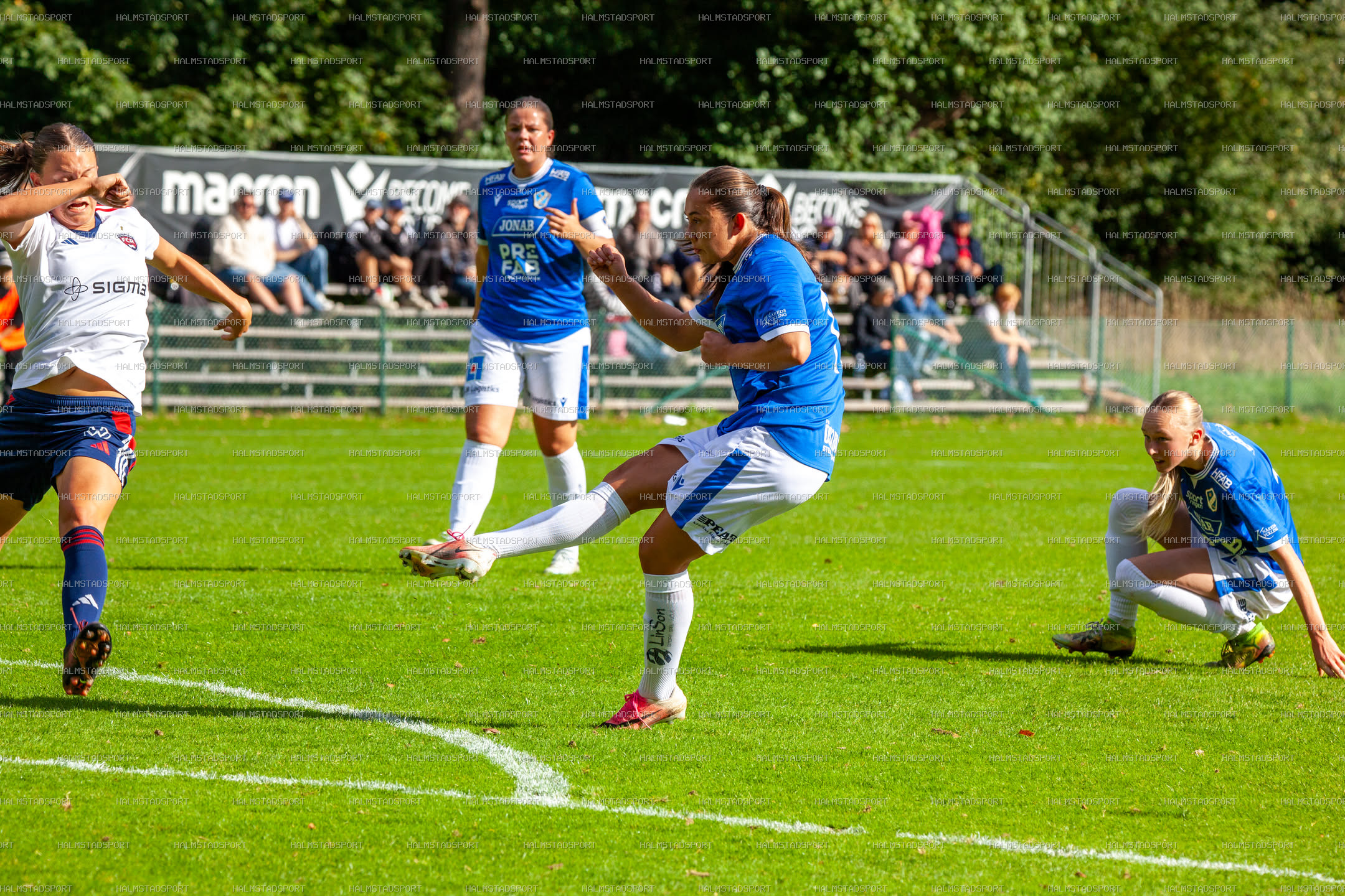 HBK - FC Rosengård · Foto: Halmstadsport