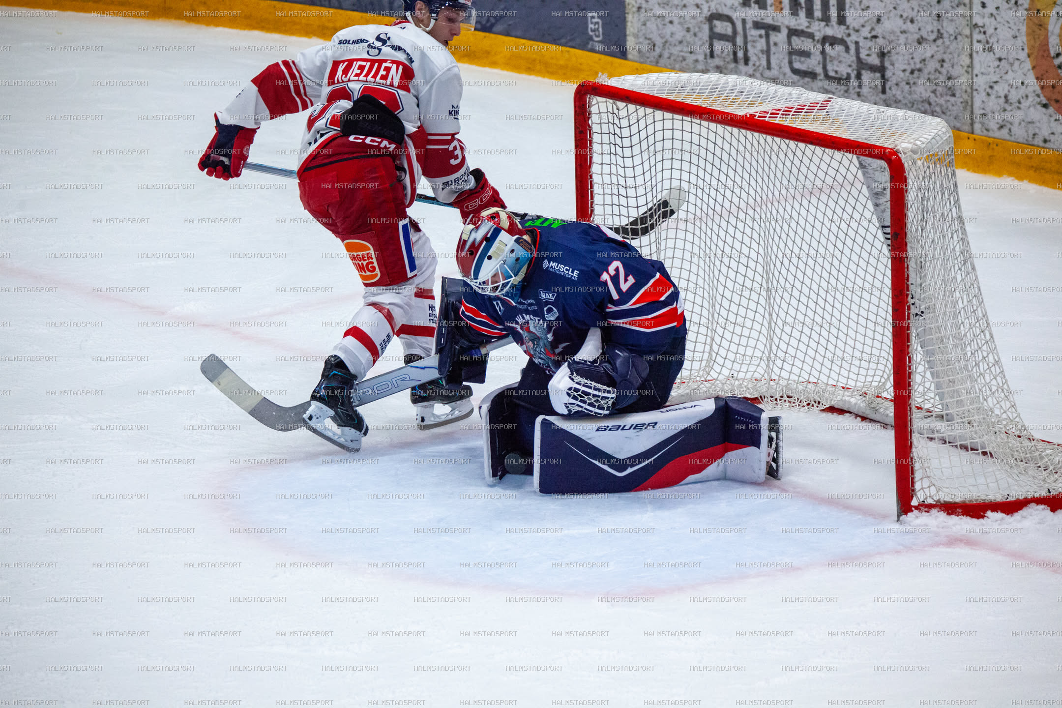 Halmstad Hammers - Västerviks IK · Foto: Halmstadsport