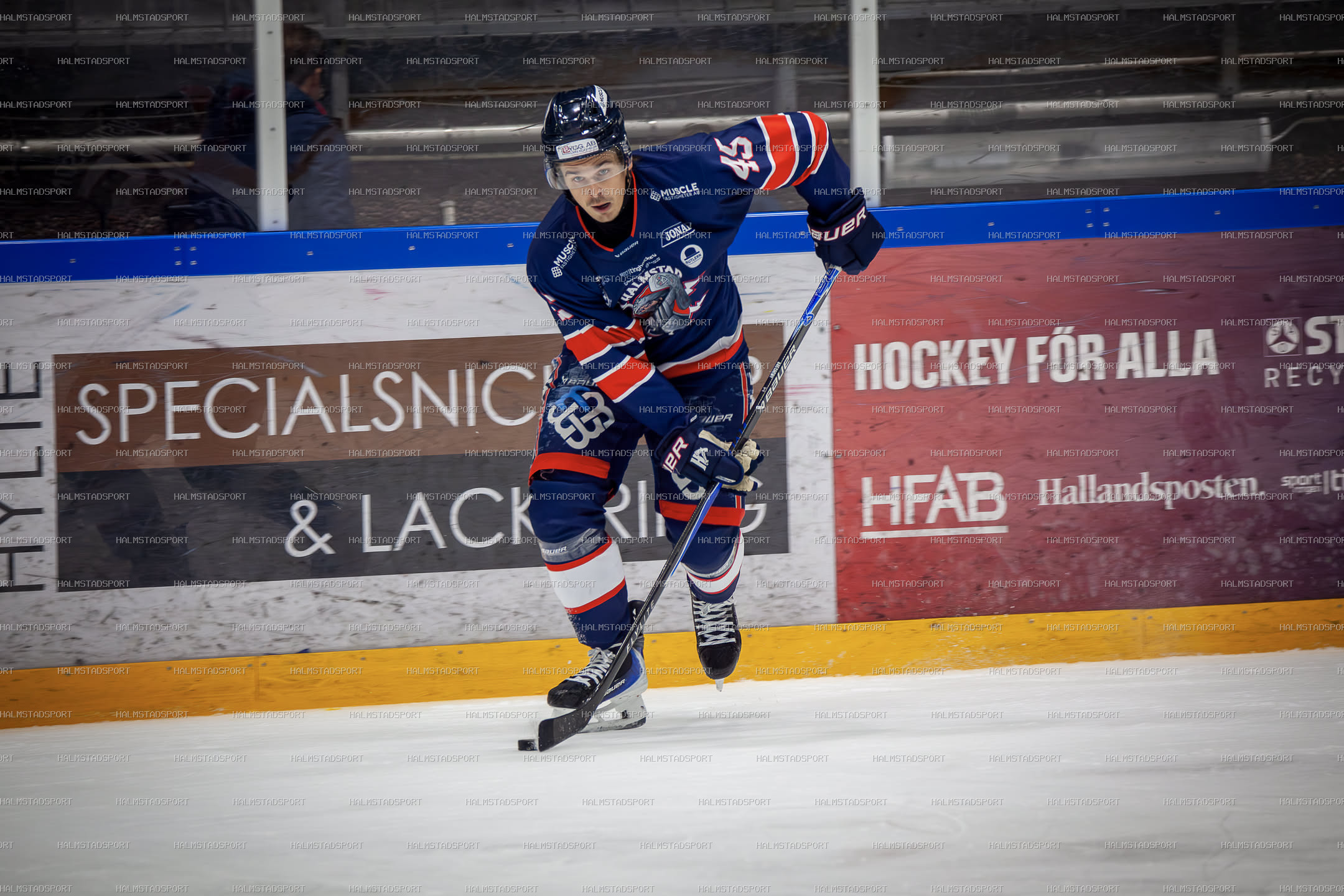 Halmstad Hammers - Mjölby HC · Foto: Halmstadsport
