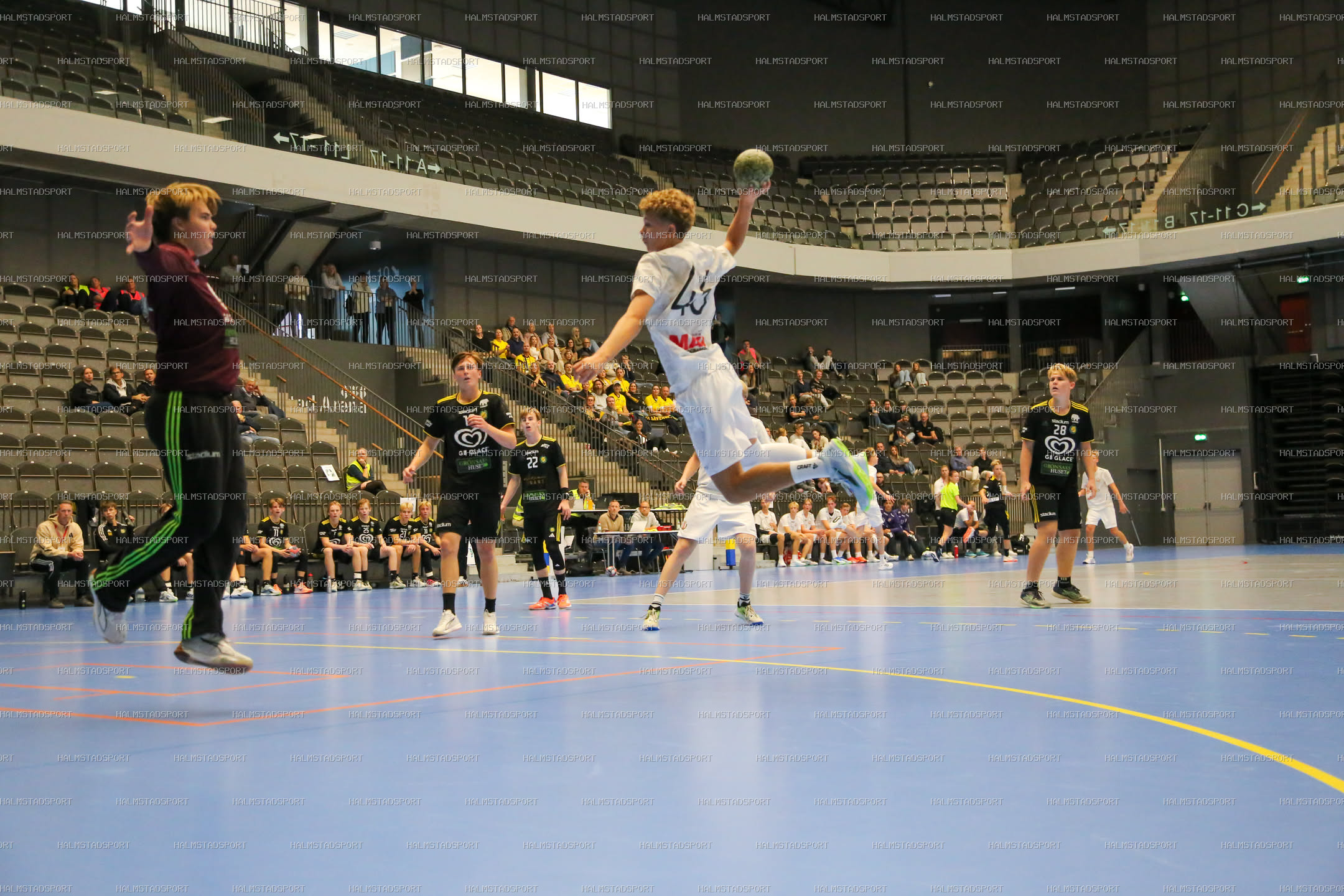 HK Drott - IK Sävehof · Foto: Halmstadsport