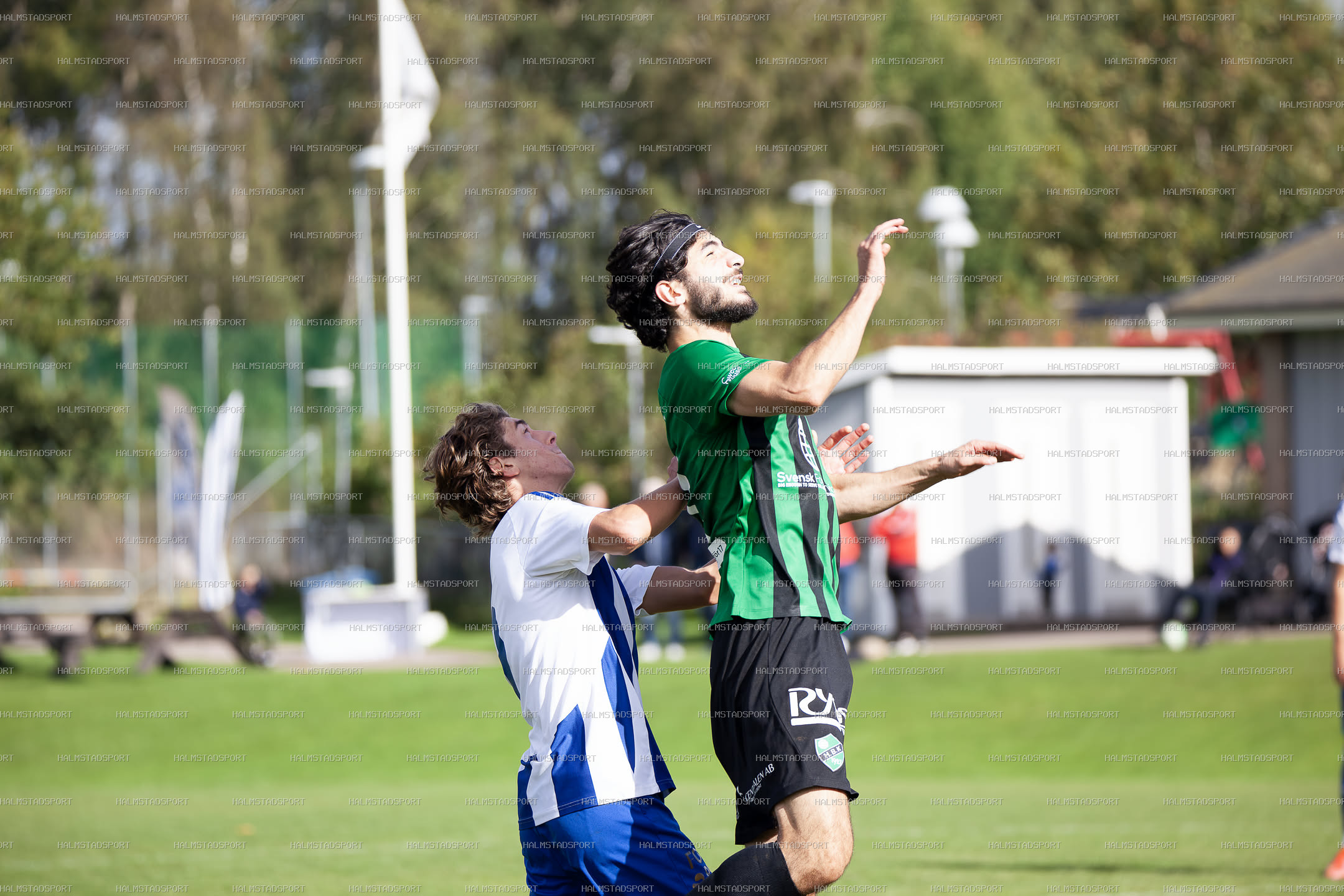 IF Centern - Högaborgs BK · Foto: Halmstadsport