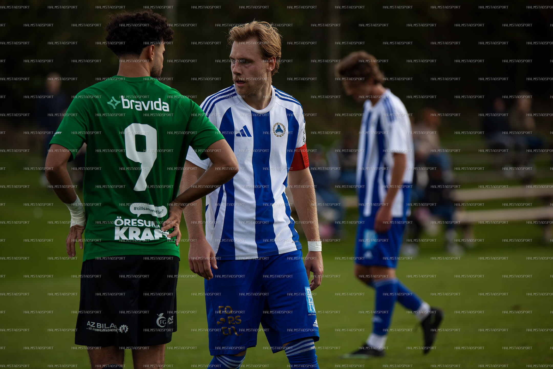 IF Centern - Högaborgs BK · Foto: Halmstadsport