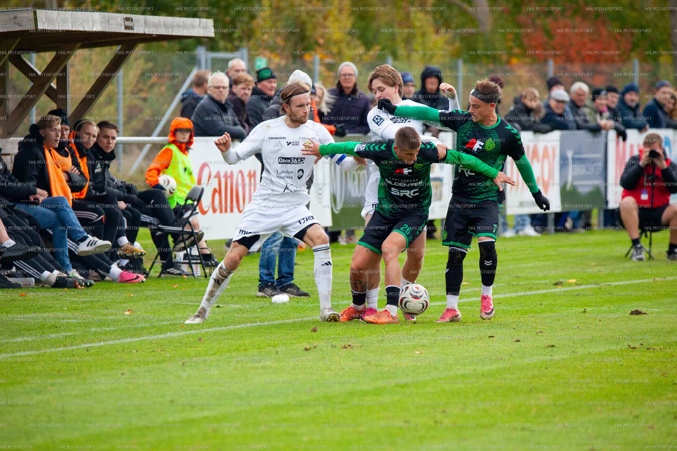 Laholms FK - BK Olympic · Foto: Halmstadsport
