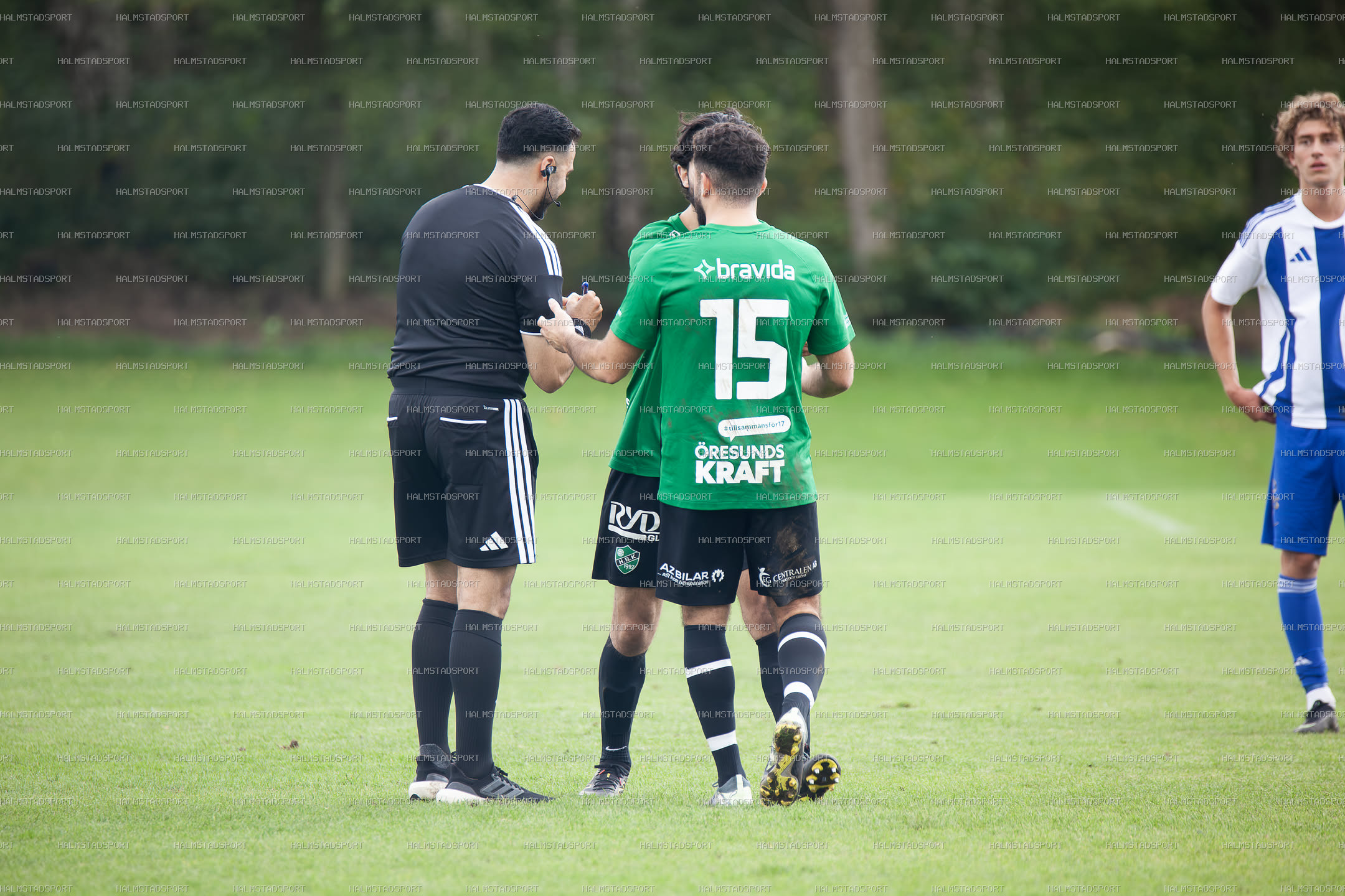 IF Centern - Högaborgs BK · Foto: Halmstadsport