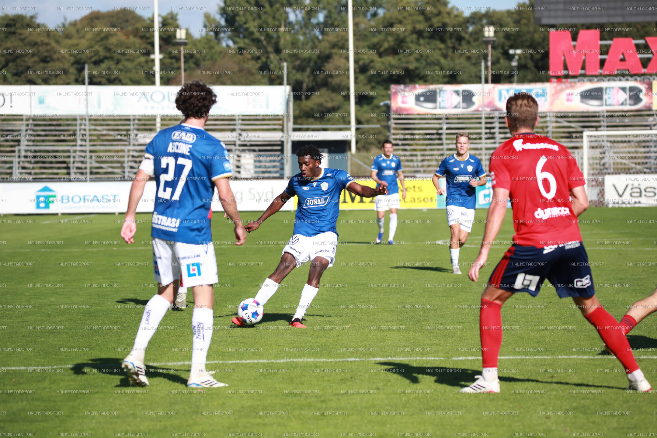HBK - Östers IF · Foto: Halmstadsport