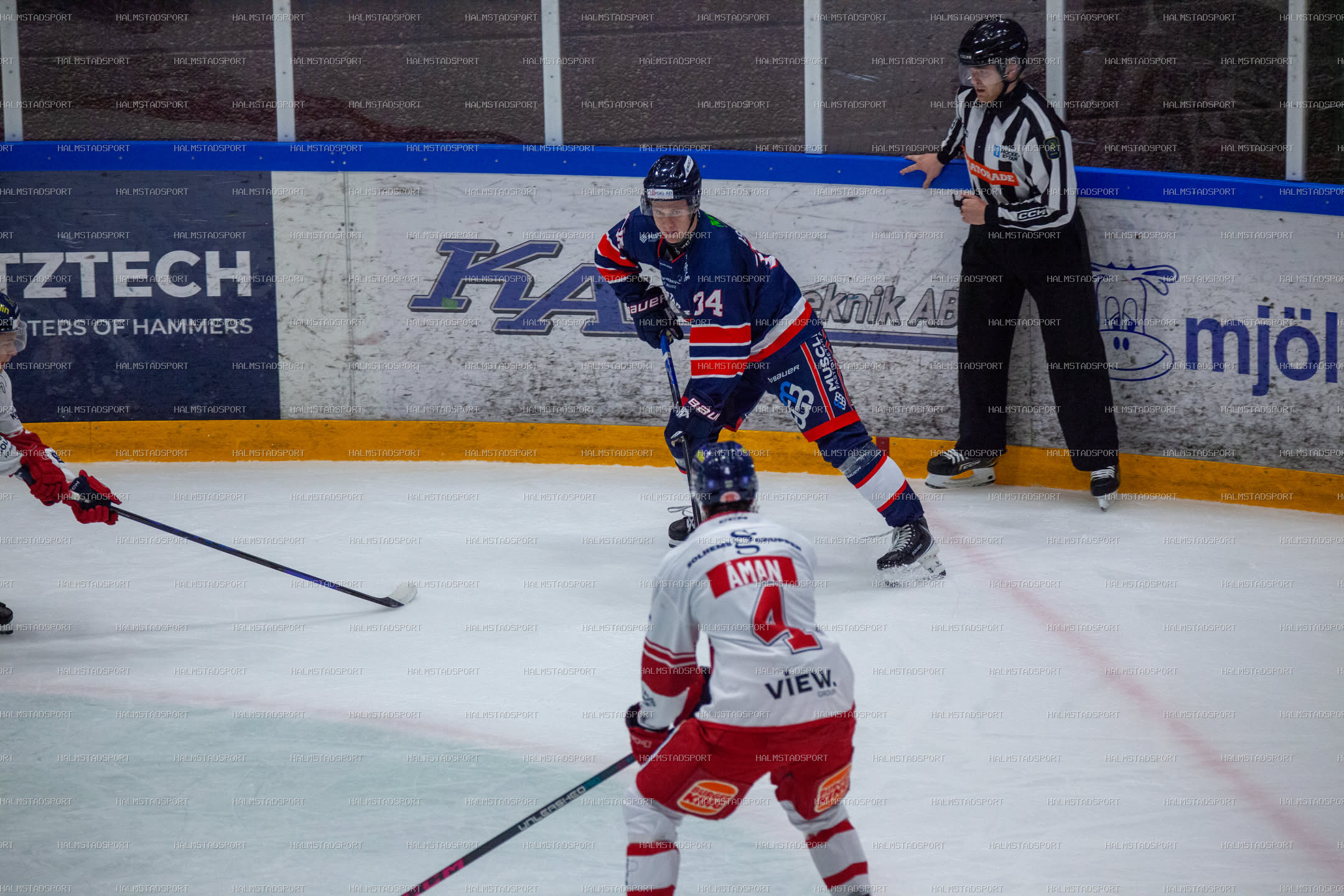 Halmstad Hammers - Västerviks IK · Foto: Halmstadsport