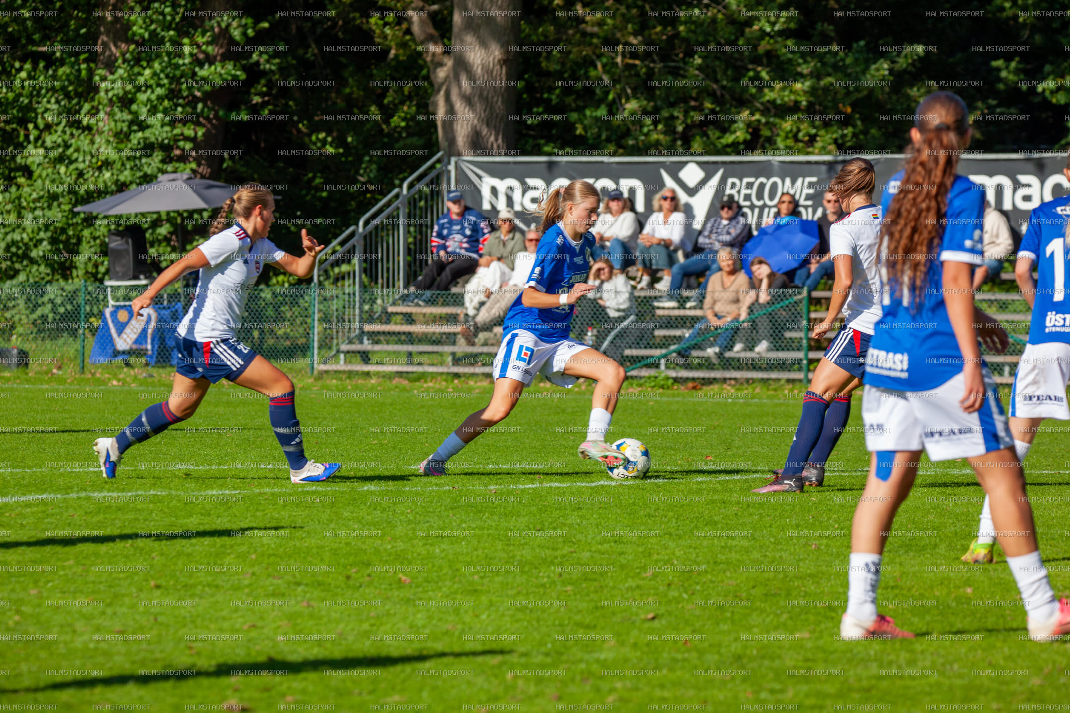 HBK - FC Rosengård · Foto: Halmstadsport