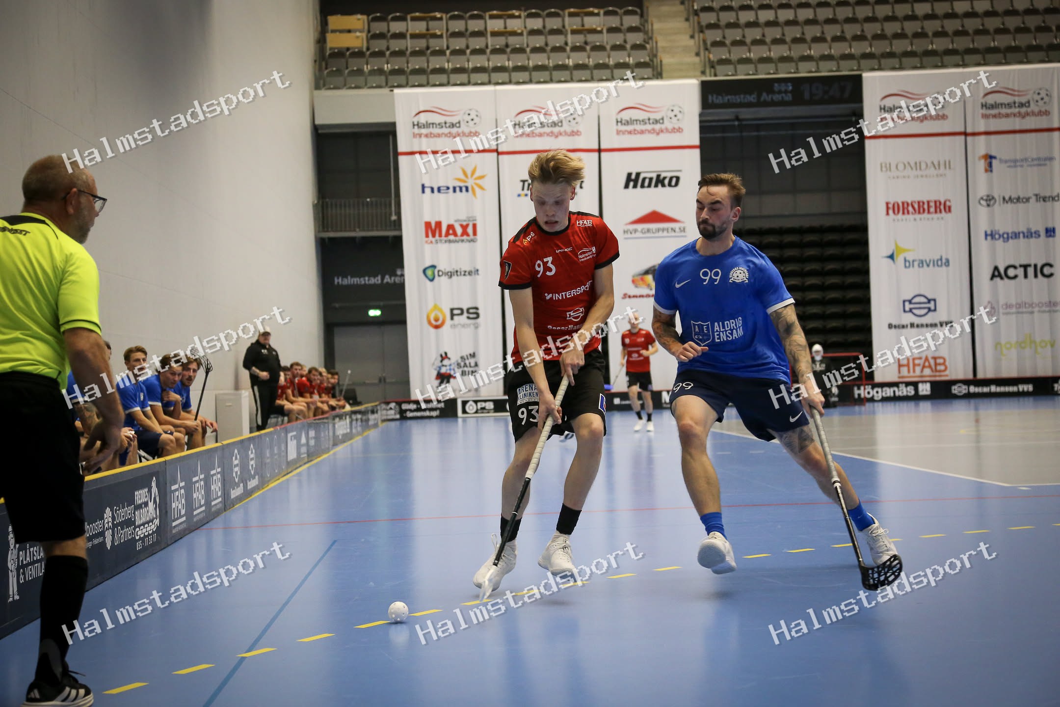 Halmstad Innebandy - Vinberg IBS · Foto: Halmstadsport