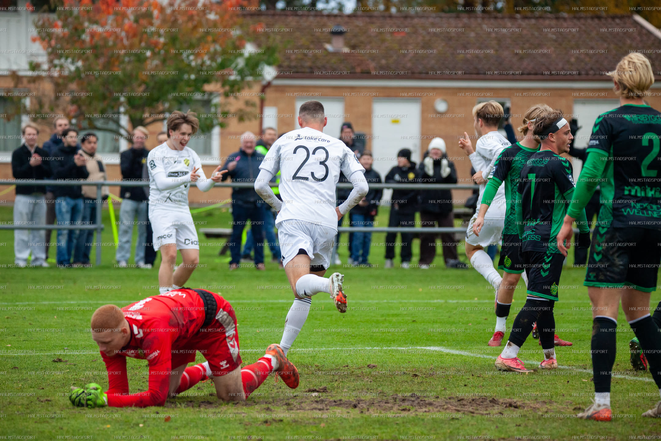 Laholms FK - BK Olympic · Foto: Halmstadsport