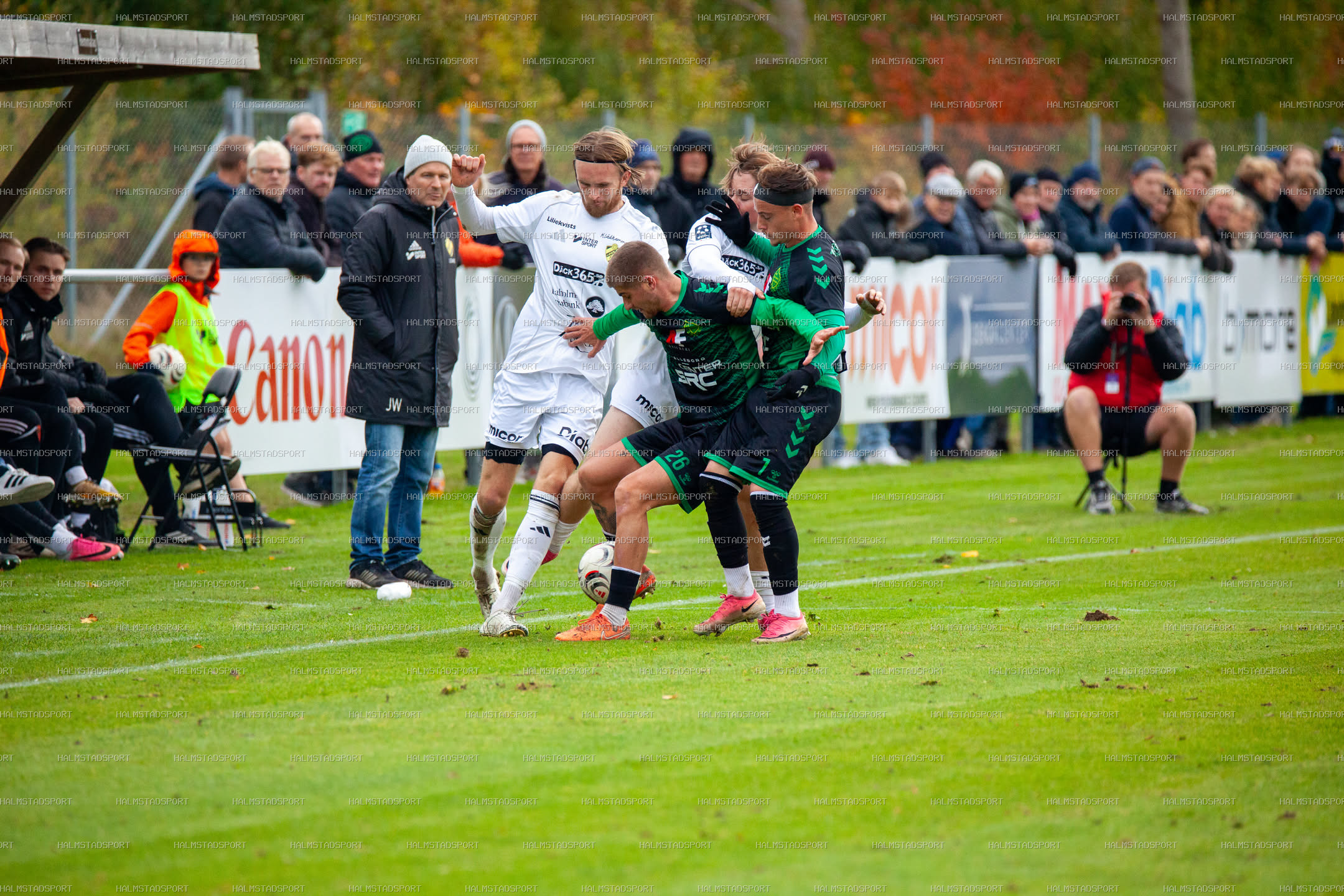 Laholms FK - BK Olympic · Foto: Halmstadsport