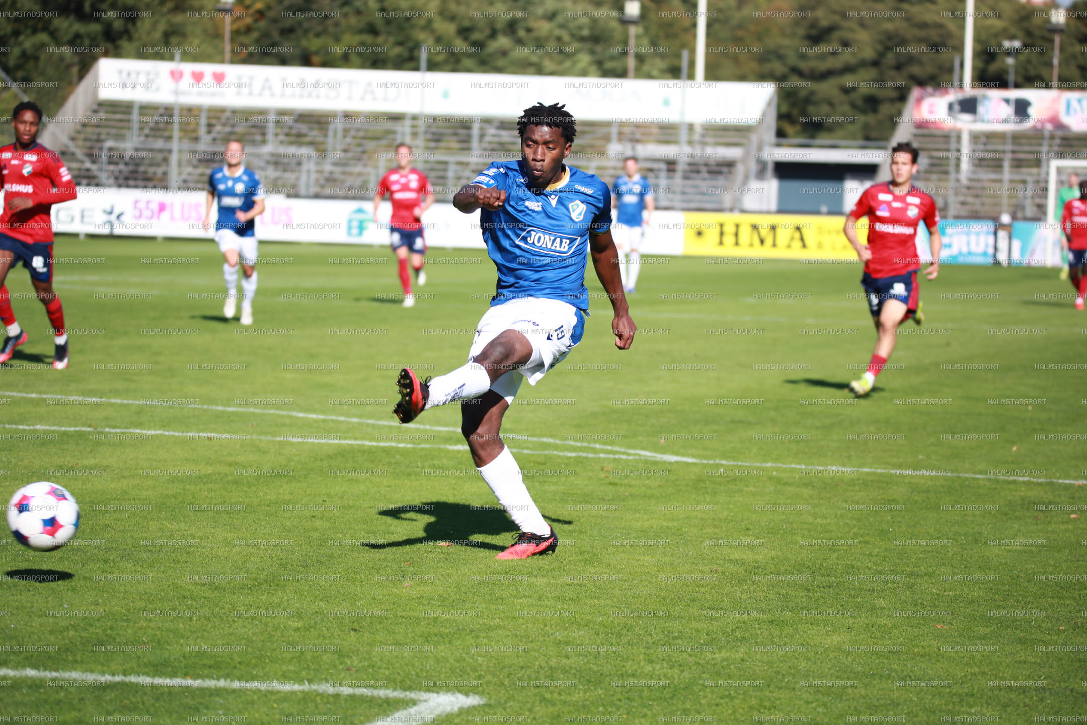 HBK - Östers IF · Foto: Halmstadsport
