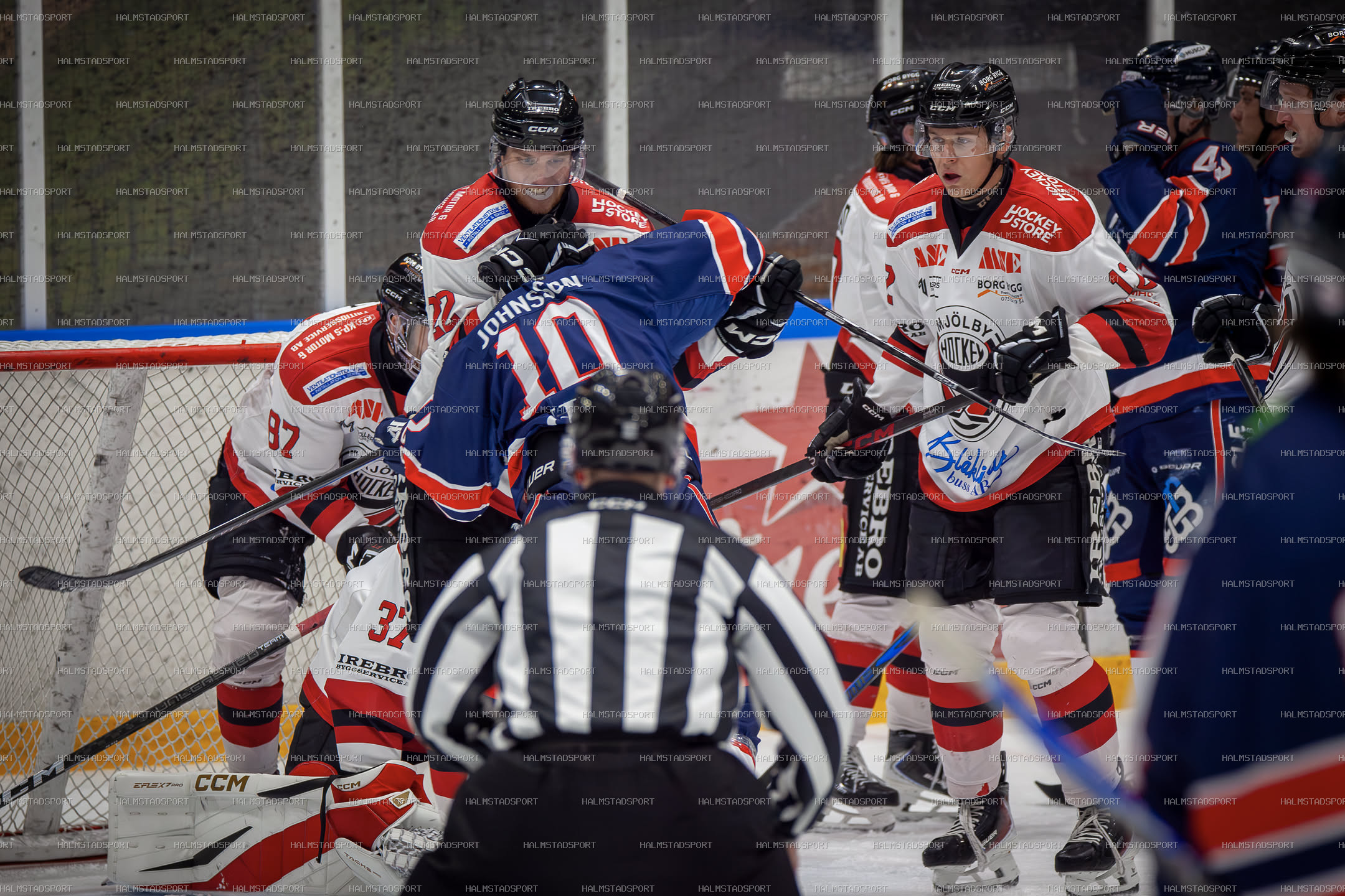 Halmstad Hammers - Mjölby HC · Foto: Halmstadsport