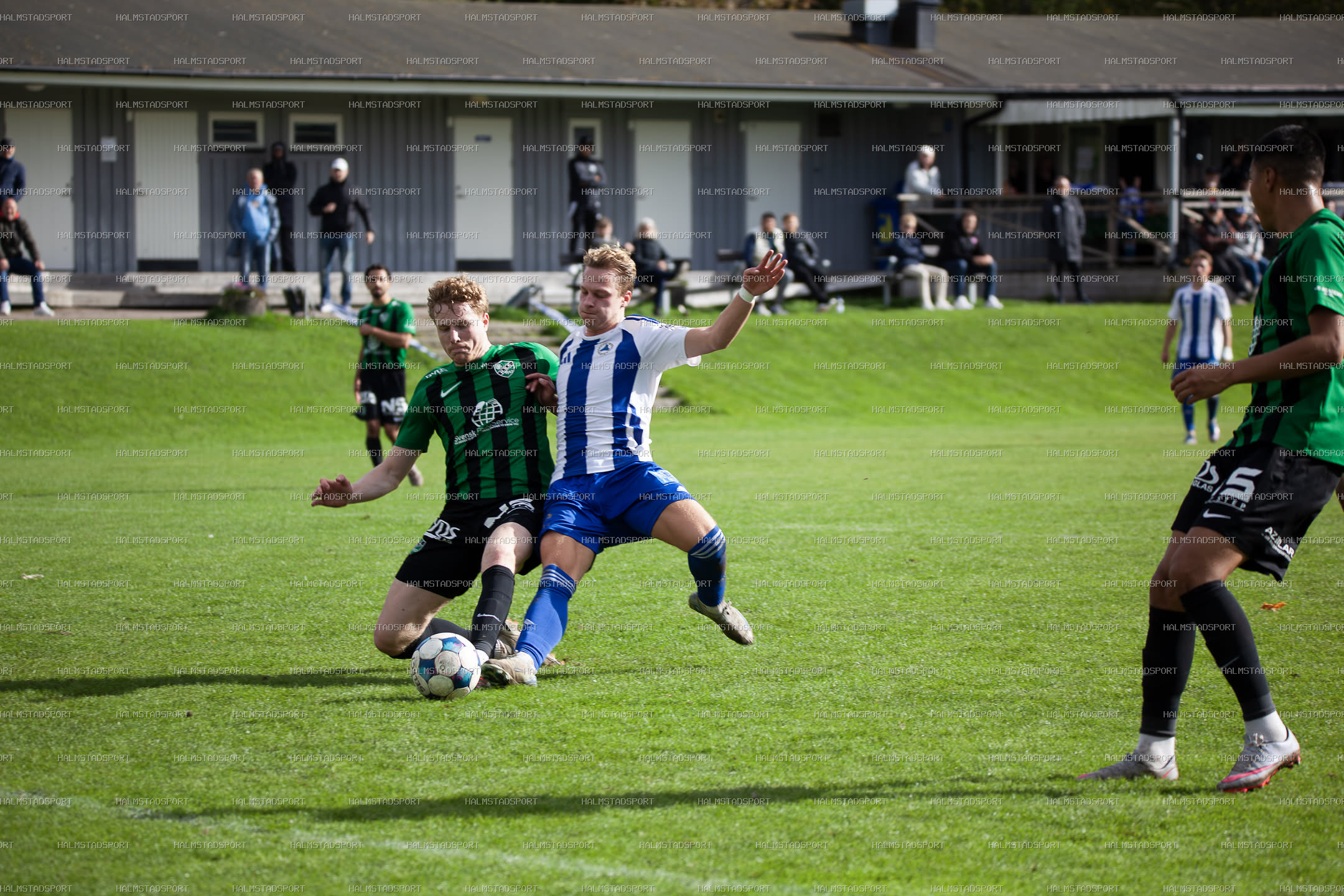 IF Centern - Högaborgs BK · Foto: Halmstadsport