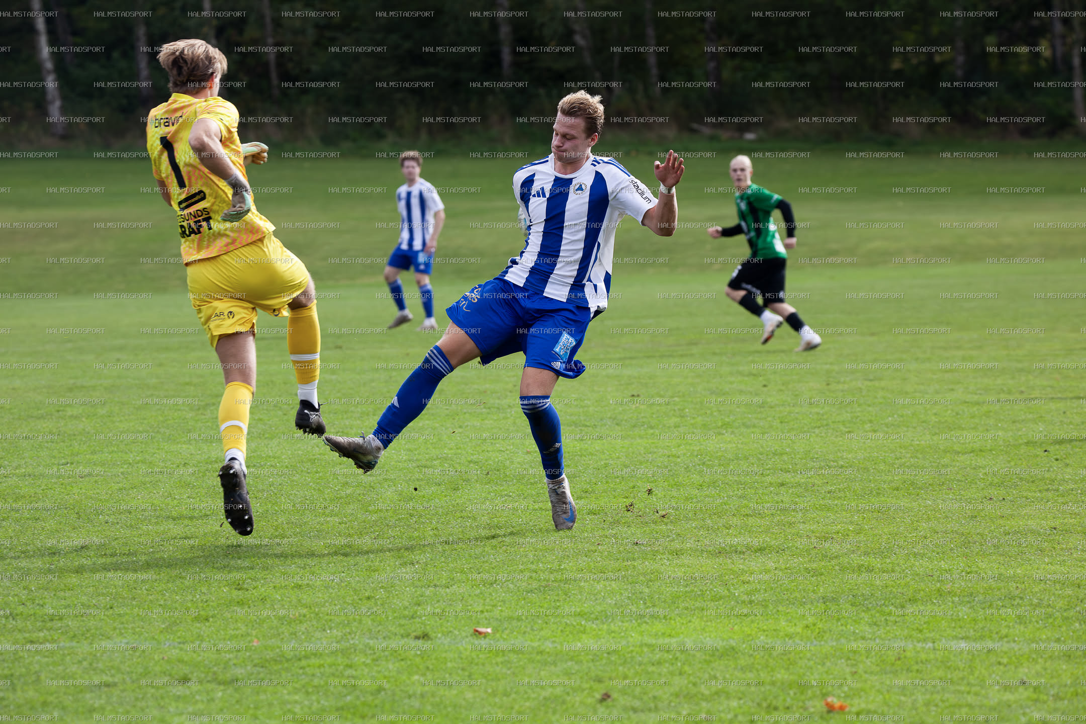 IF Centern - Högaborgs BK · Foto: Halmstadsport