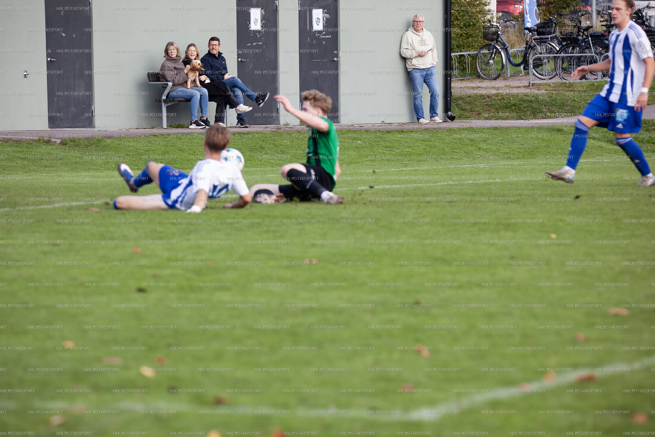 IF Centern - Högaborgs BK · Foto: Halmstadsport