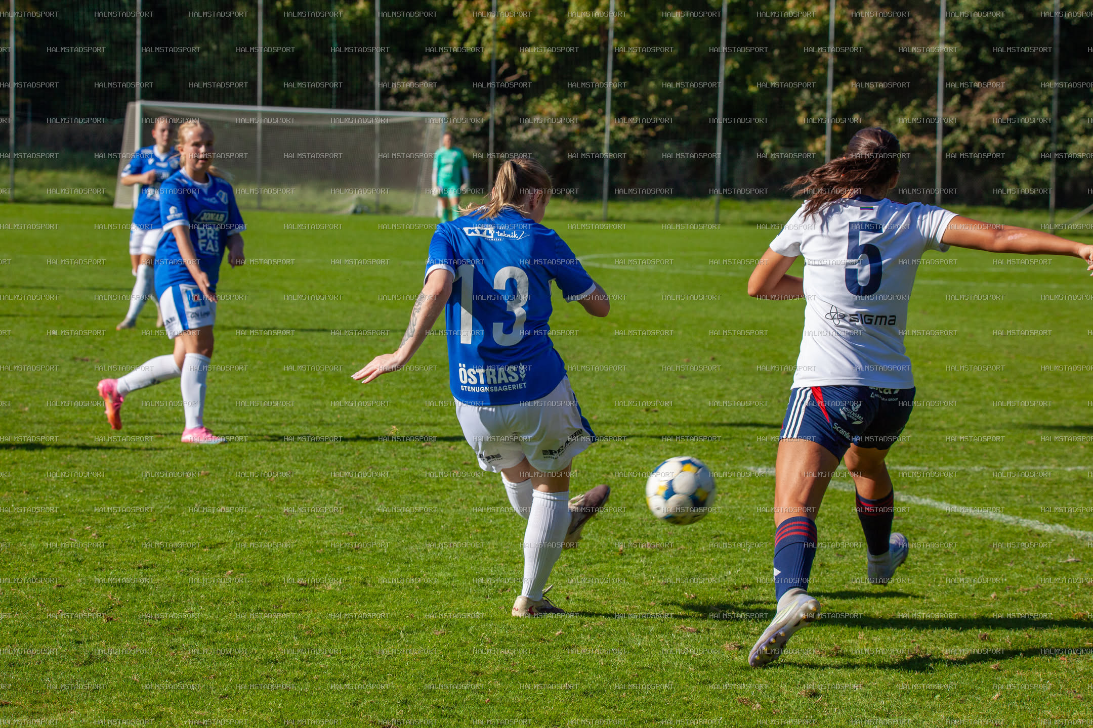 HBK - FC Rosengård · Foto: Halmstadsport