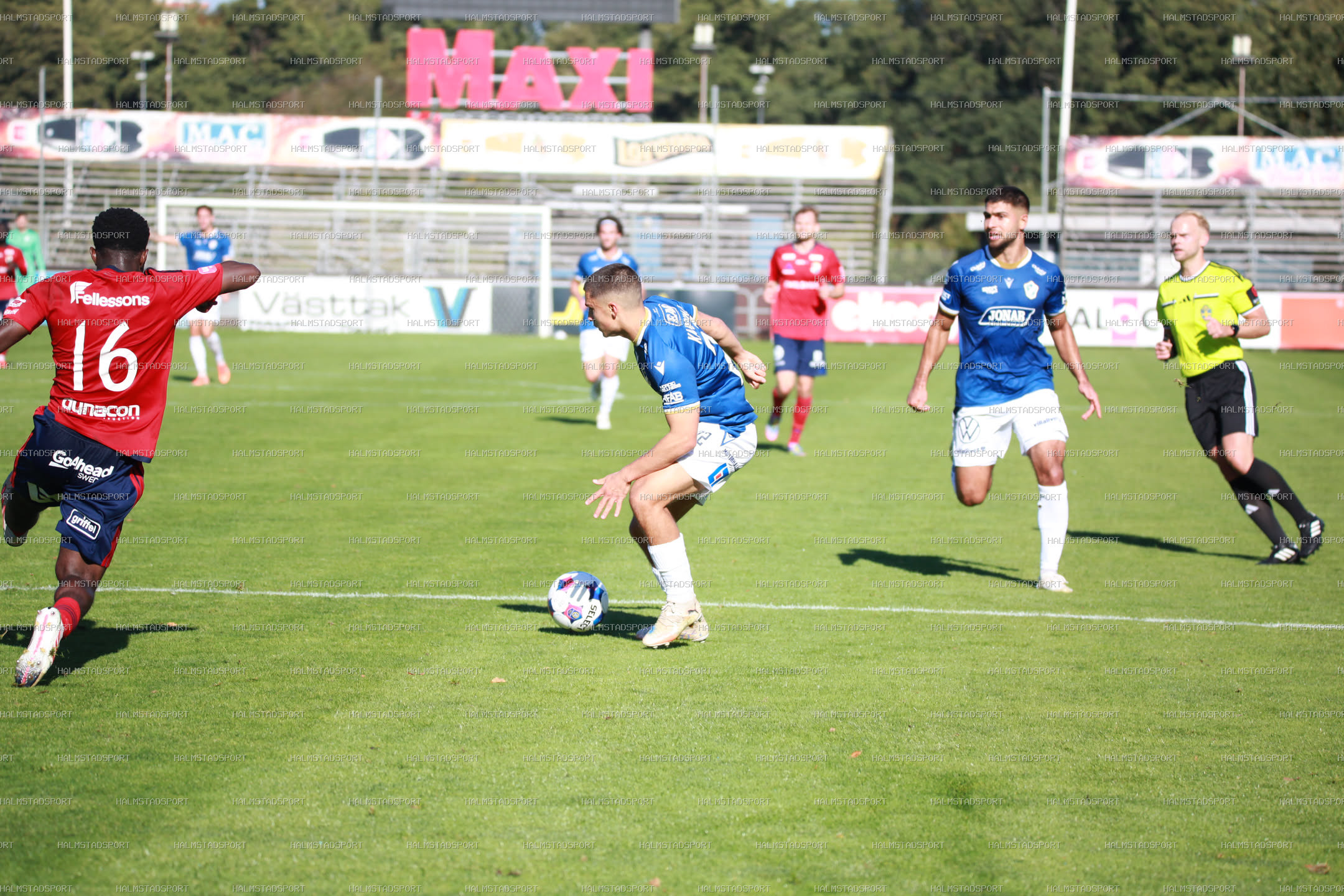 HBK - Östers IF · Foto: Halmstadsport