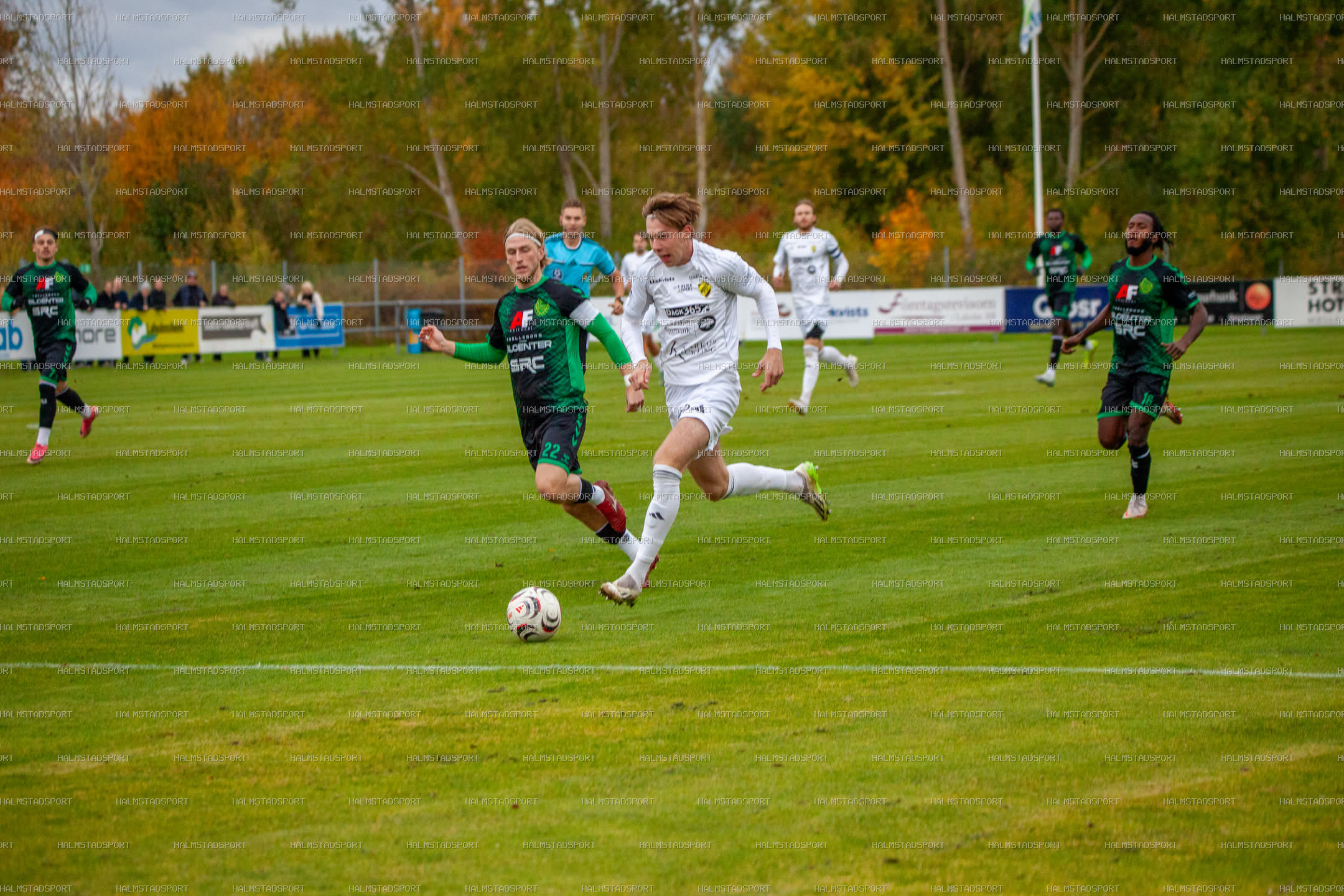Laholms FK - BK Olympic · Foto: Halmstadsport