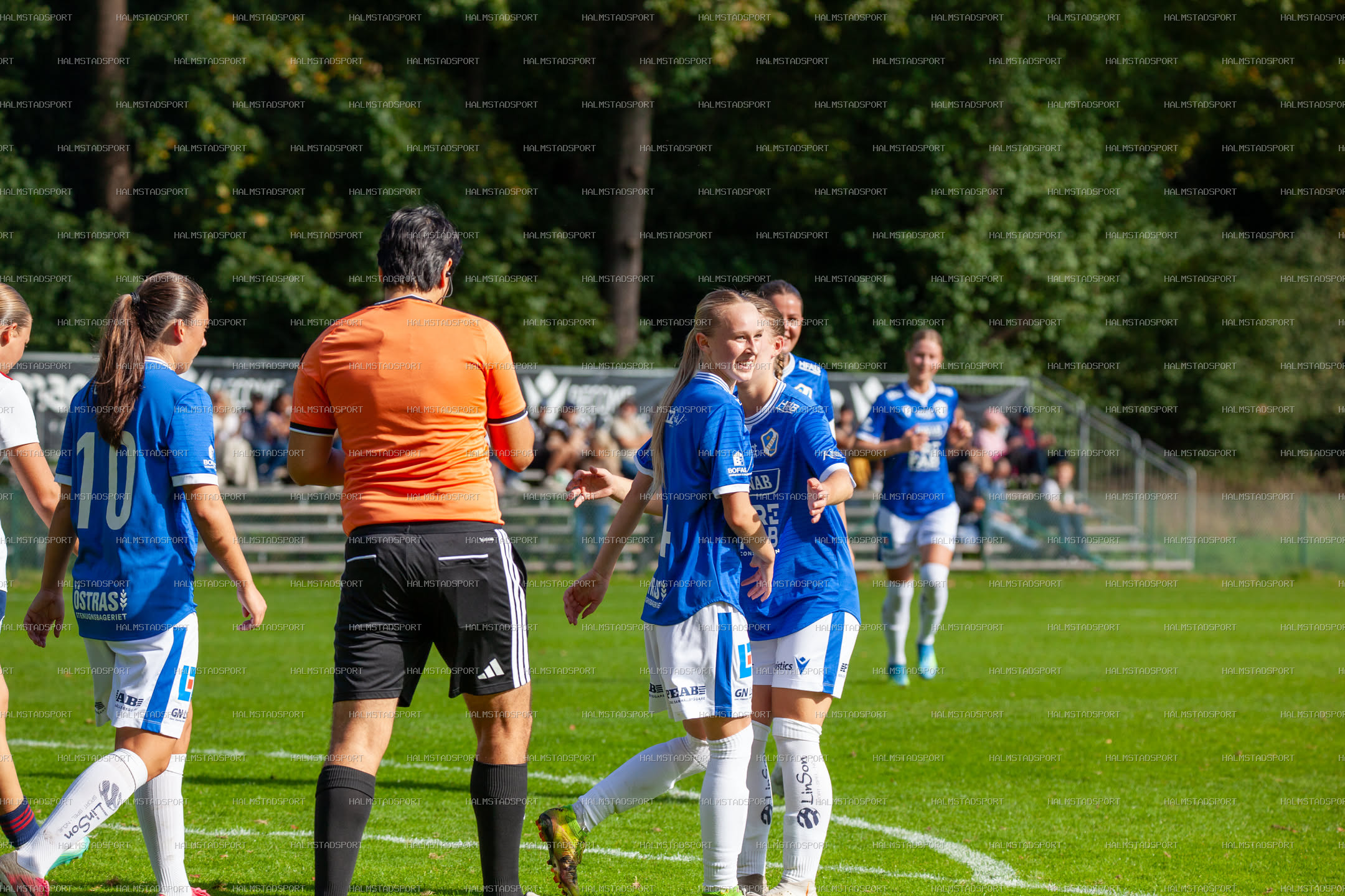 HBK - FC Rosengård · Foto: Halmstadsport